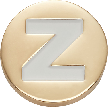 Jibbitz™ - Gold Letter Z