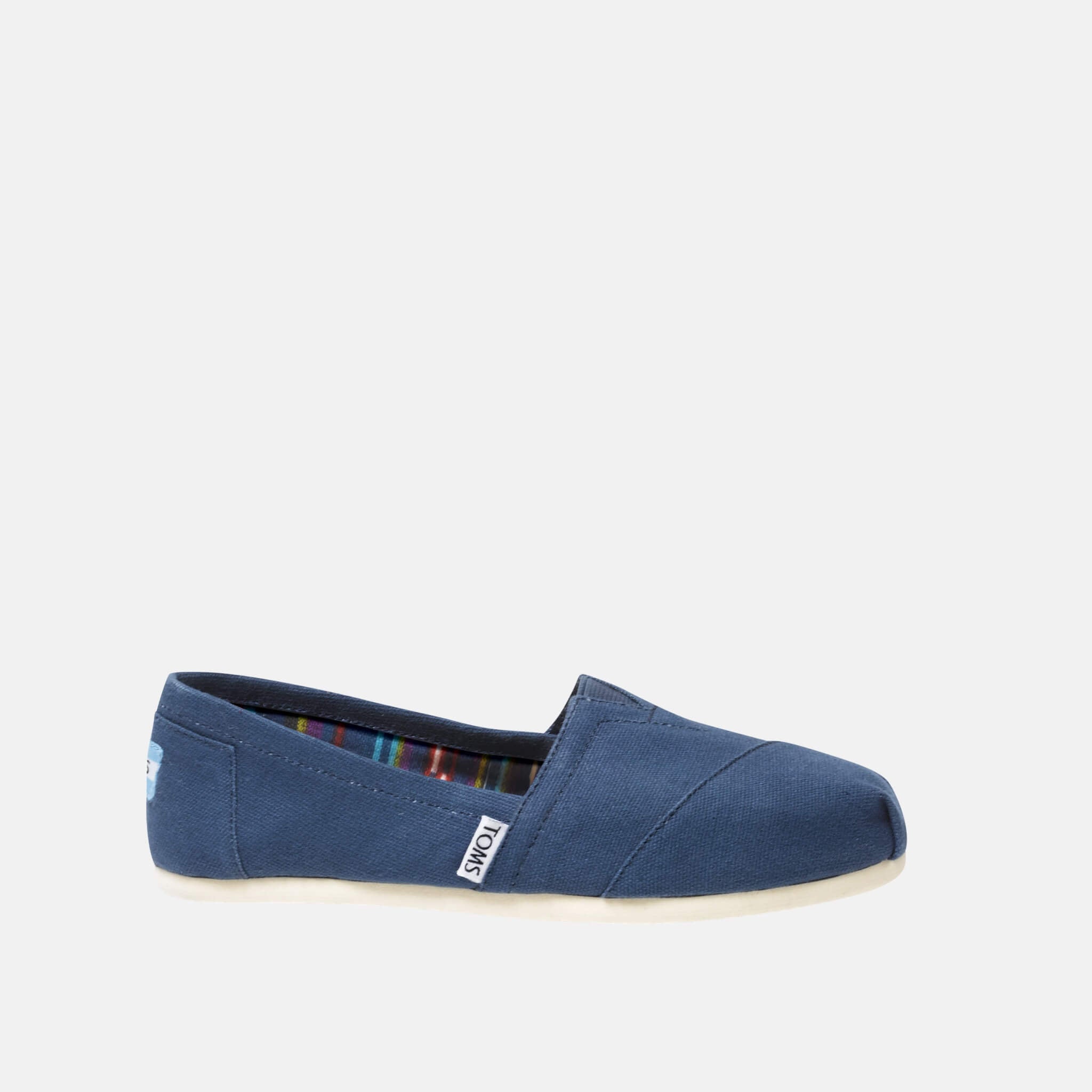 Modré dámské TOMS Classic Alpargata