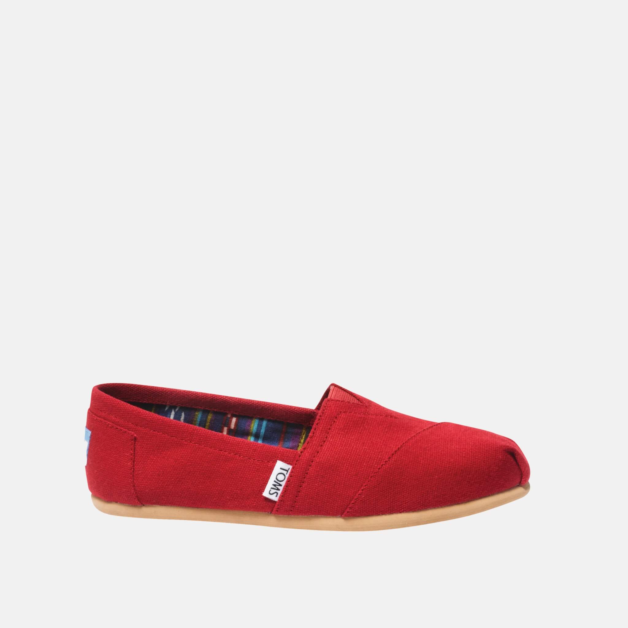 Dámske červené TOMS Core Classics Alpargata