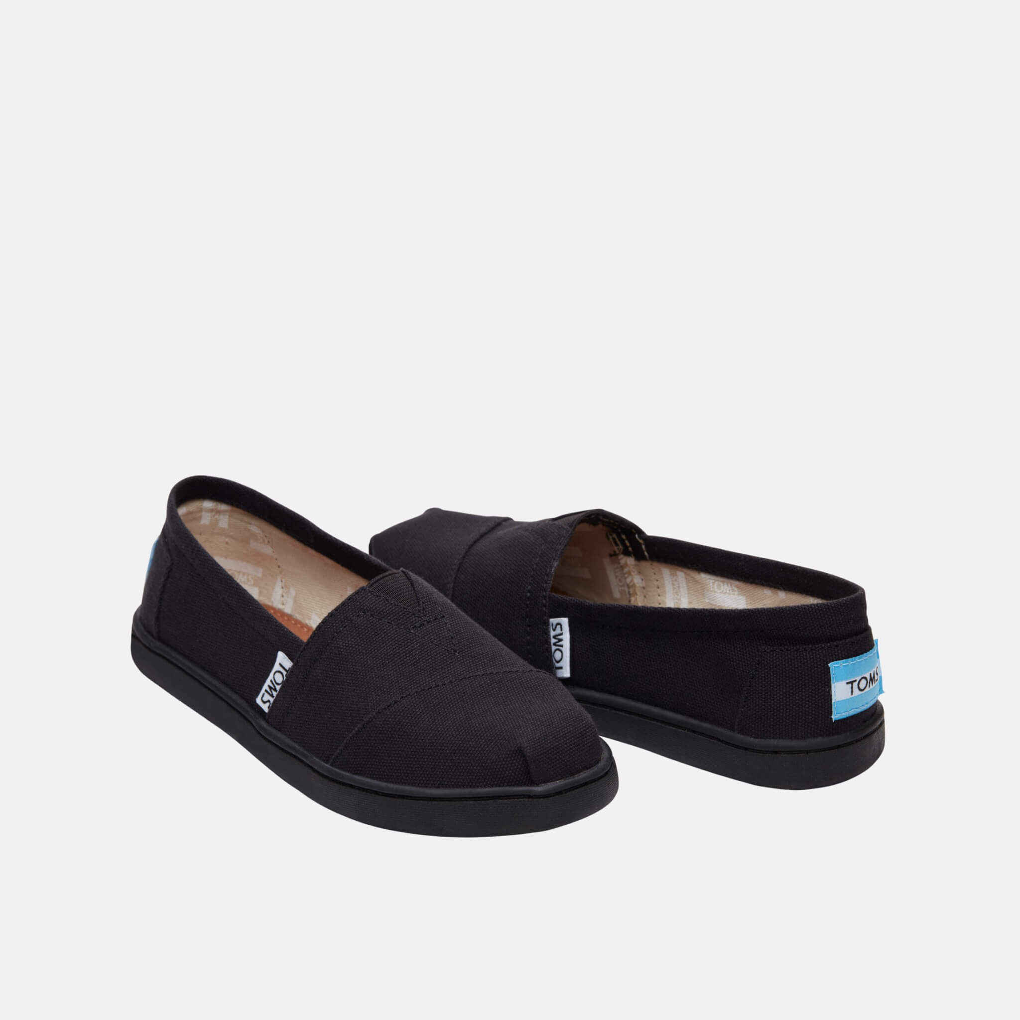 Detské čierne TOMS Core Classics Youth Alpargata
