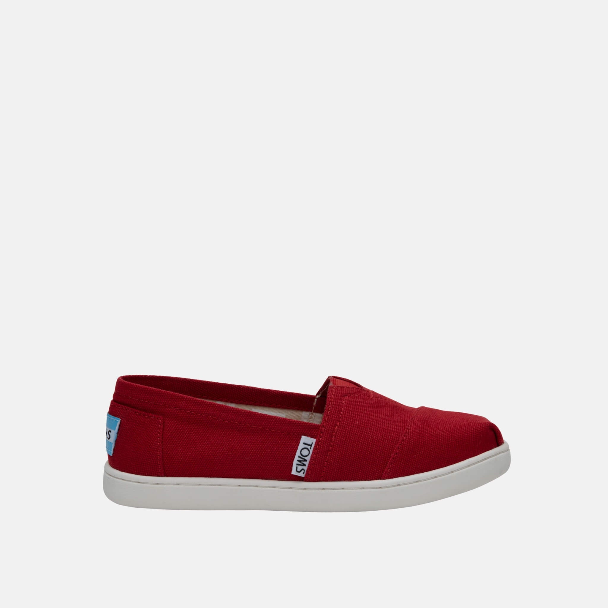 Detské červené TOMS Core Classics Youth Alpargata