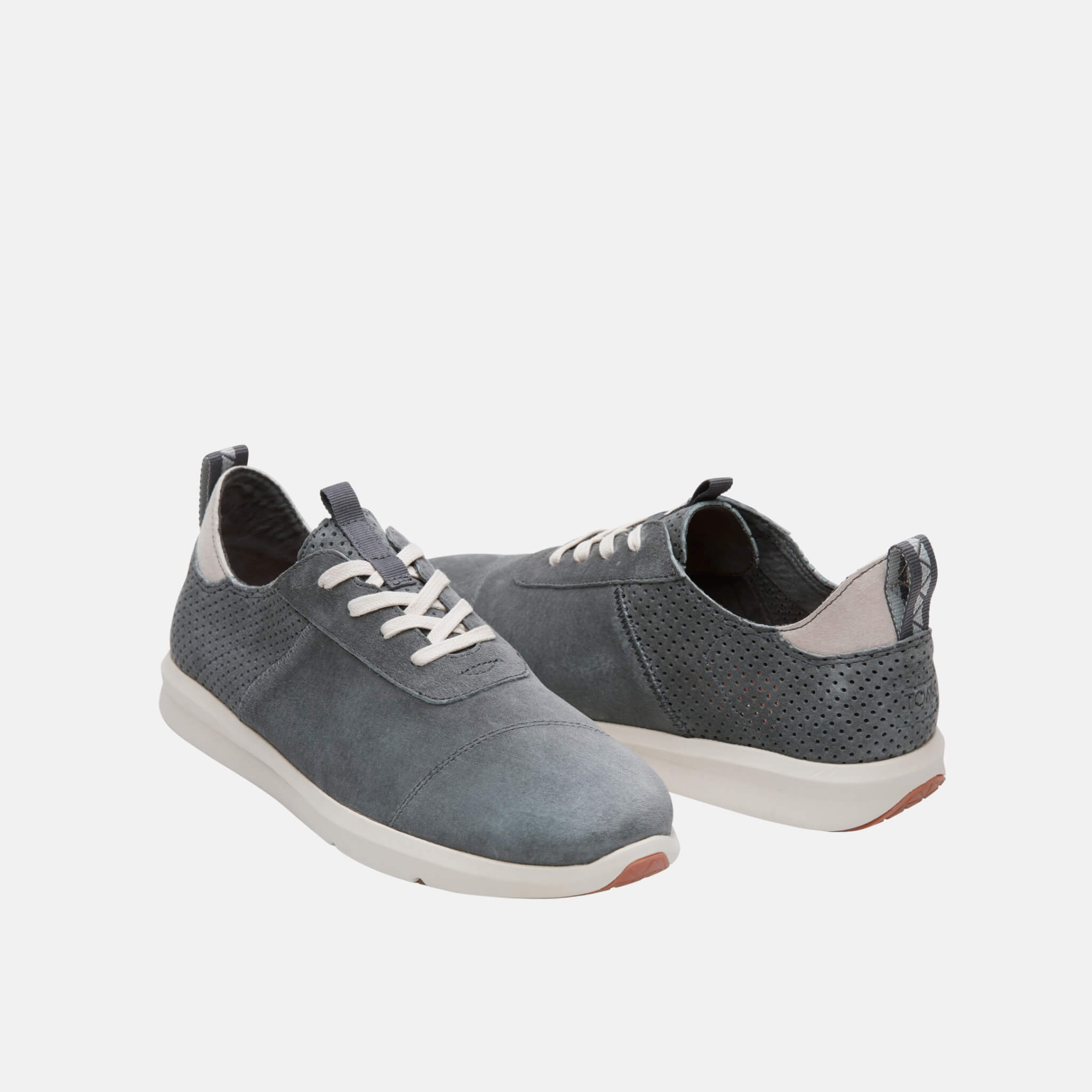 Pánske sivé tenisky TOMS Suede Cabrillo