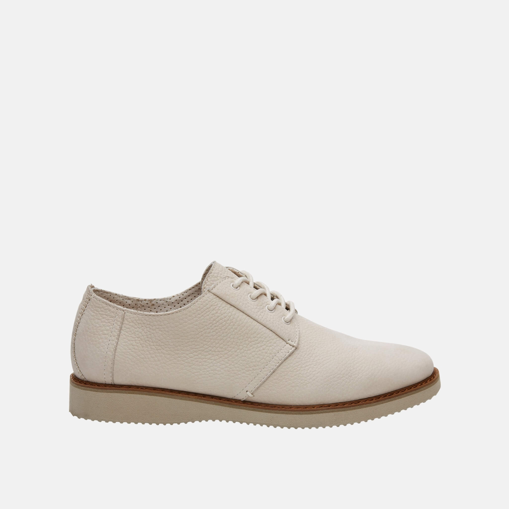 Pánske krémové poltopánky TOMS Nubuck Preston