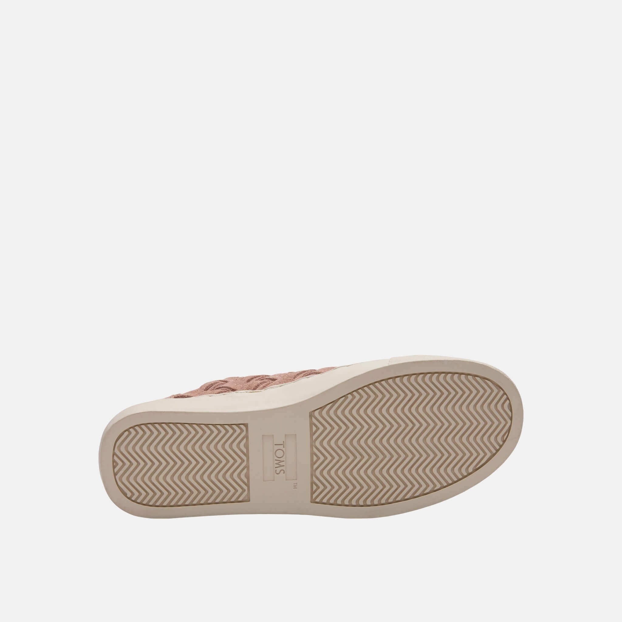 Dámske ružové tenisky TOMS Suede Basketweave Lenox