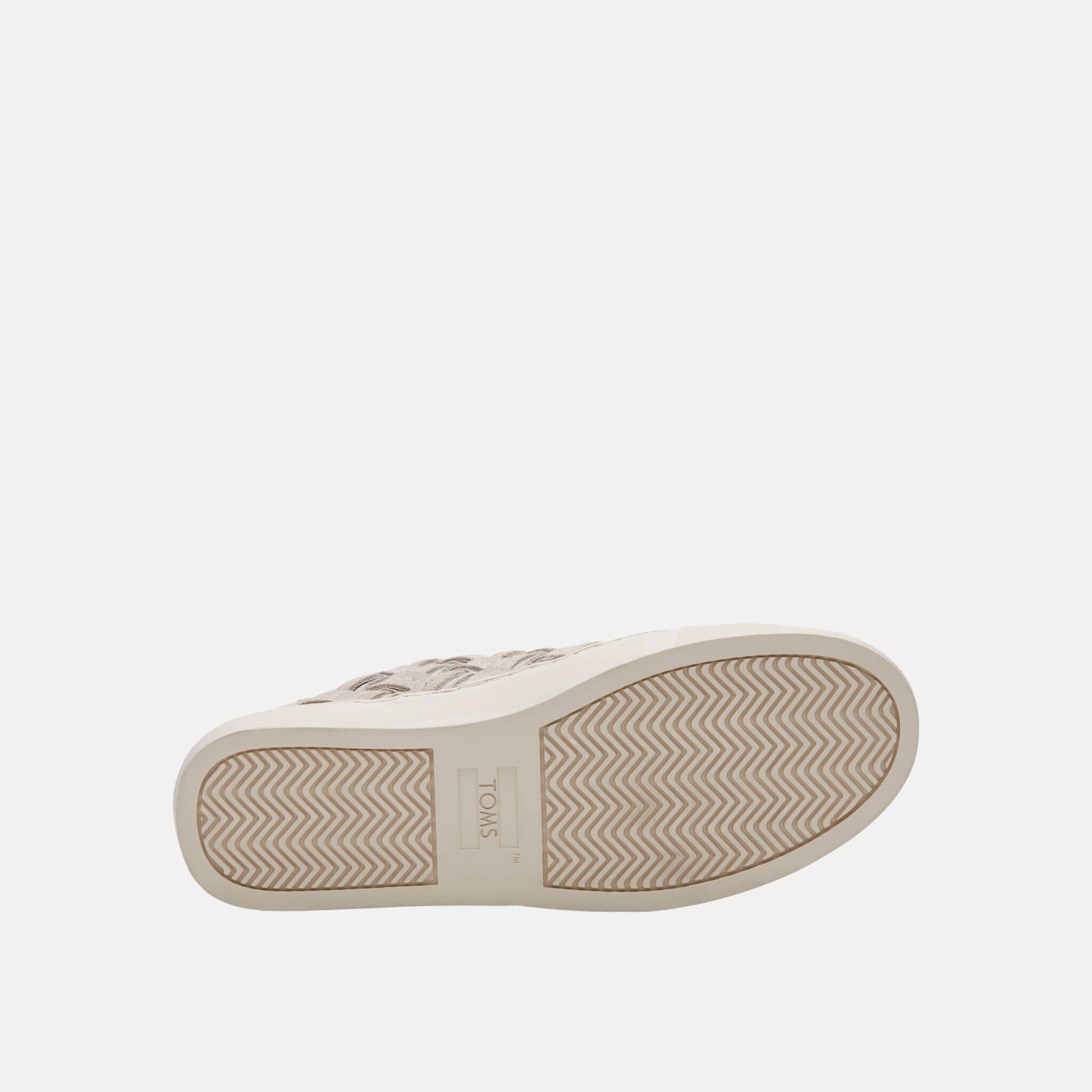 Dámske béžové tenisky TOMS Suede Basketweave Lenox