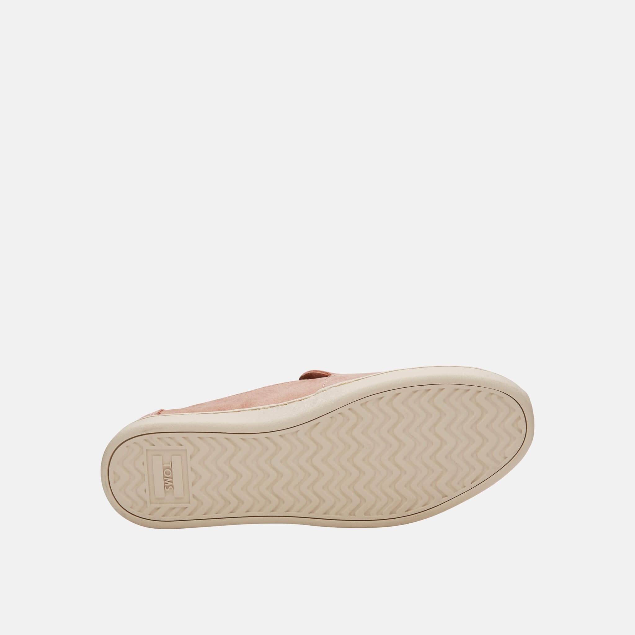 Dámske ružové TOMS Nubuck Deconstructed Alpargata