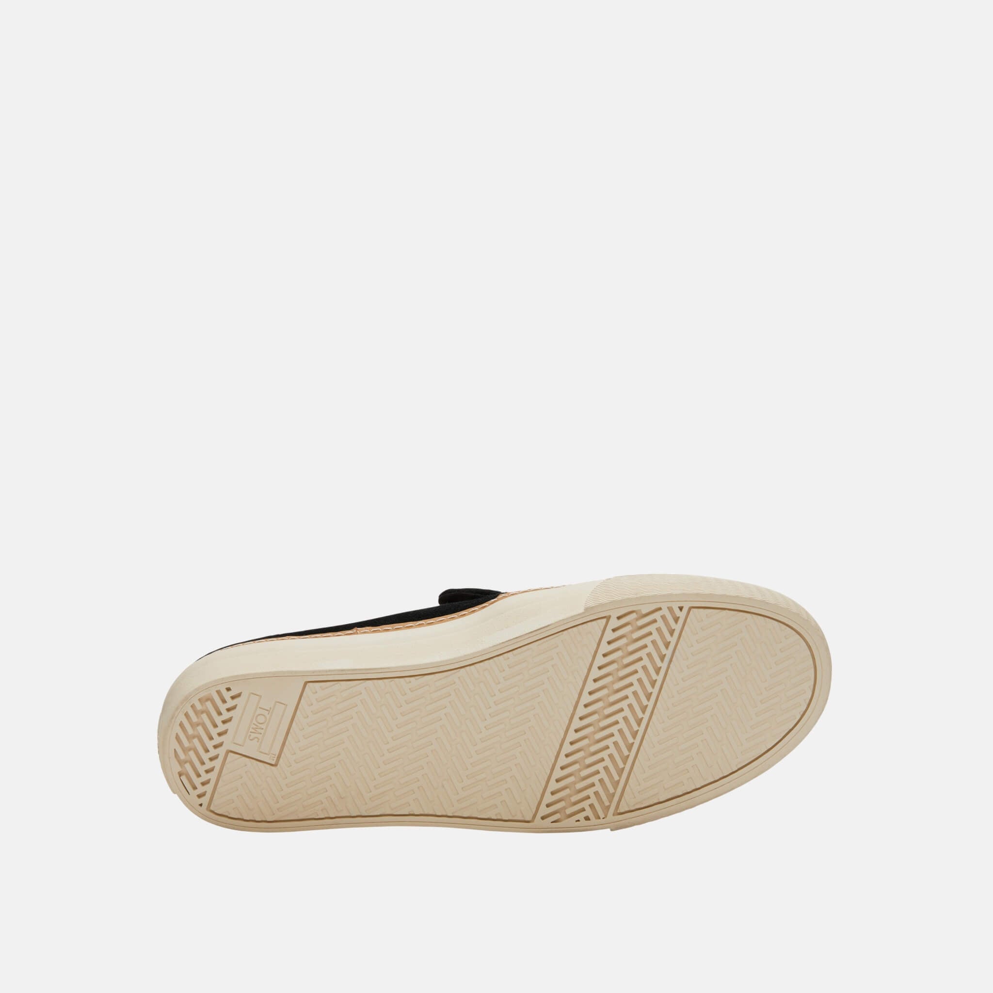 Dámske čierne semišové slipony TOMS Sunrise