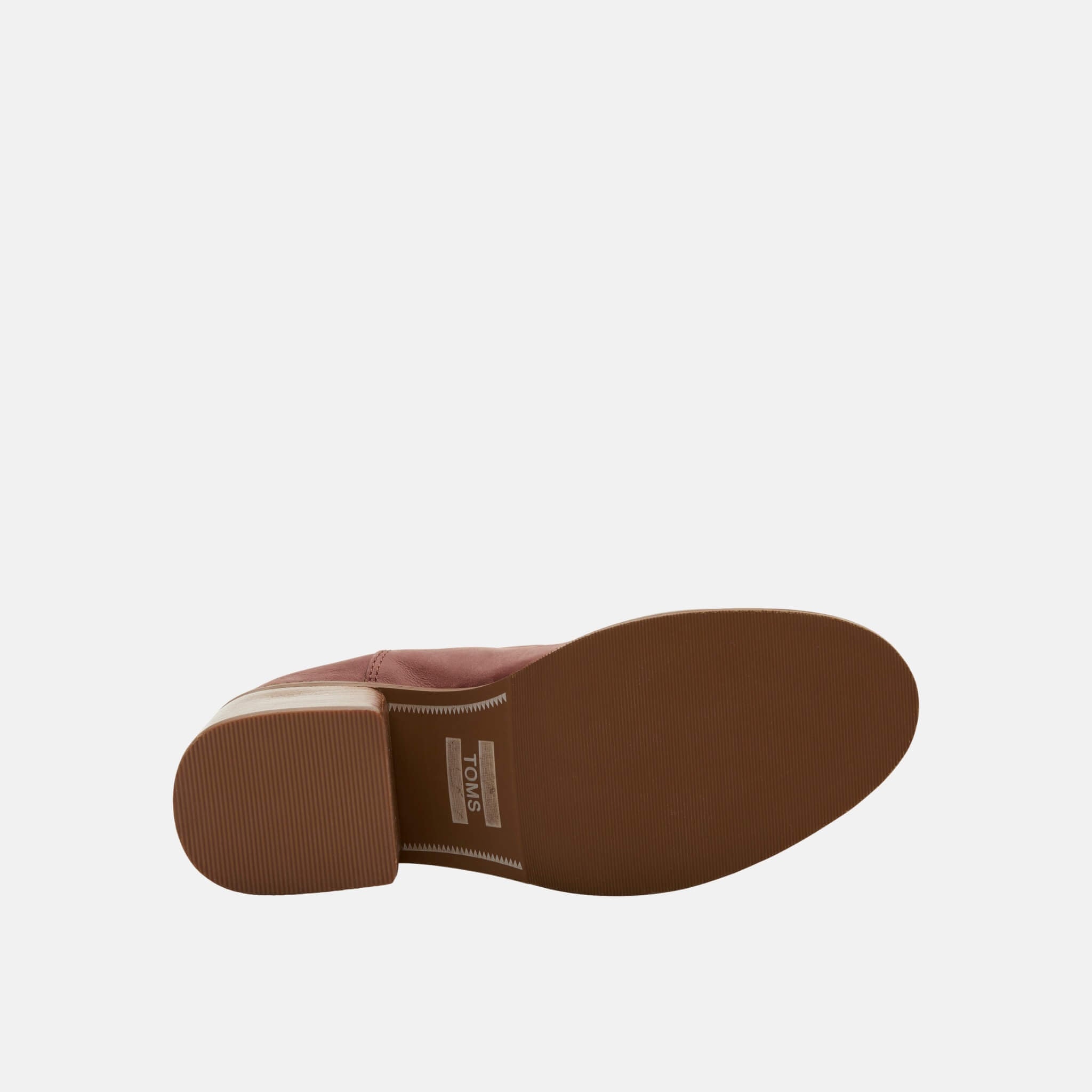 Dámske hnedé topánky na podpätku TOMS Leather Esme