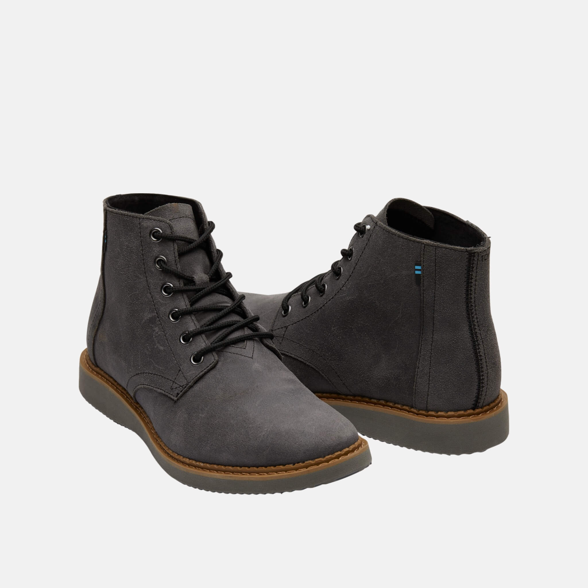 Pánske čierne členkové topánky TOMS Porter