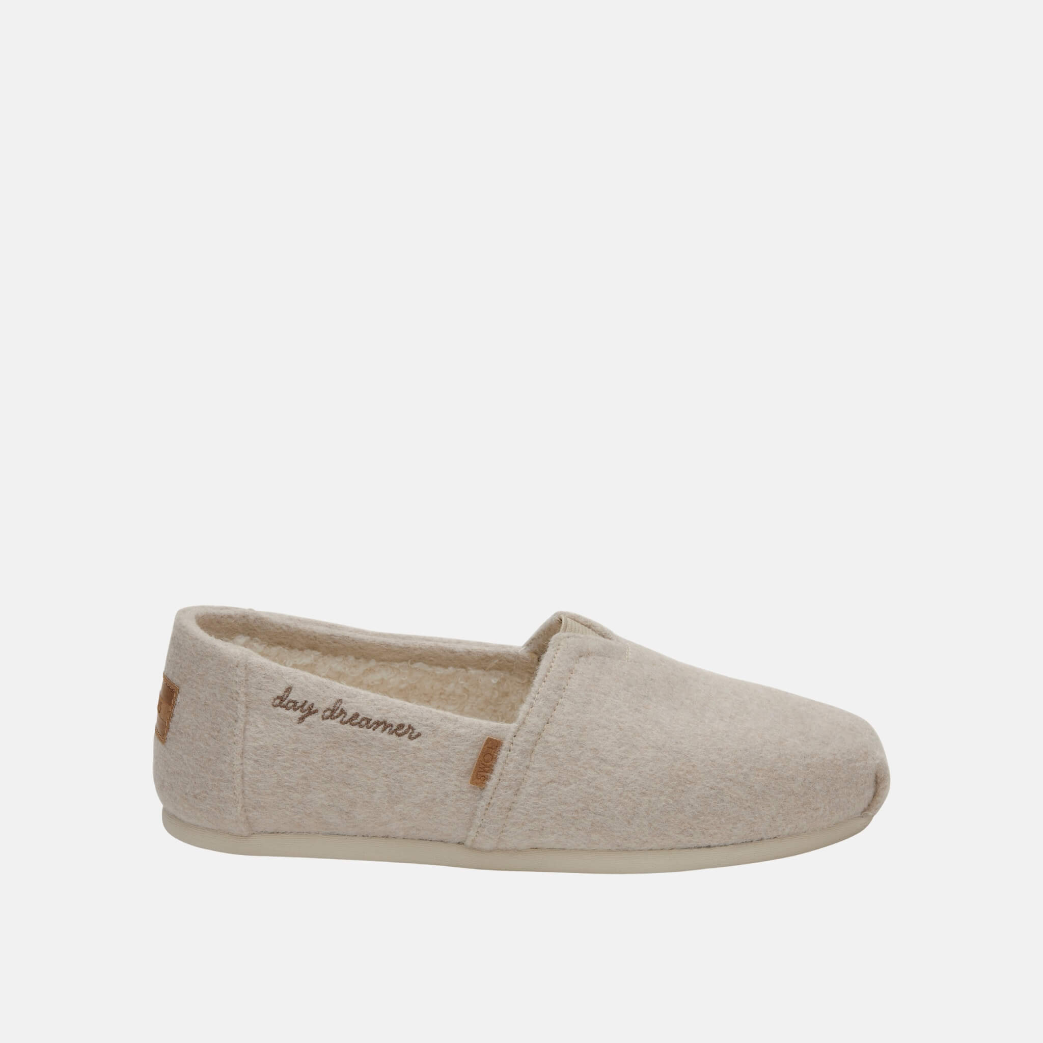 Dámske béžové TOMS Felt Venice Collection Alpargata