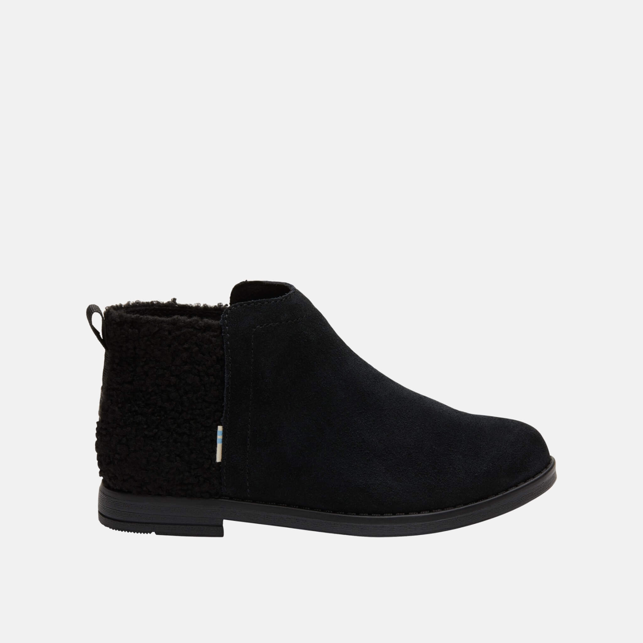 Detské čierne členkové topánky TOMS Youth Deia
