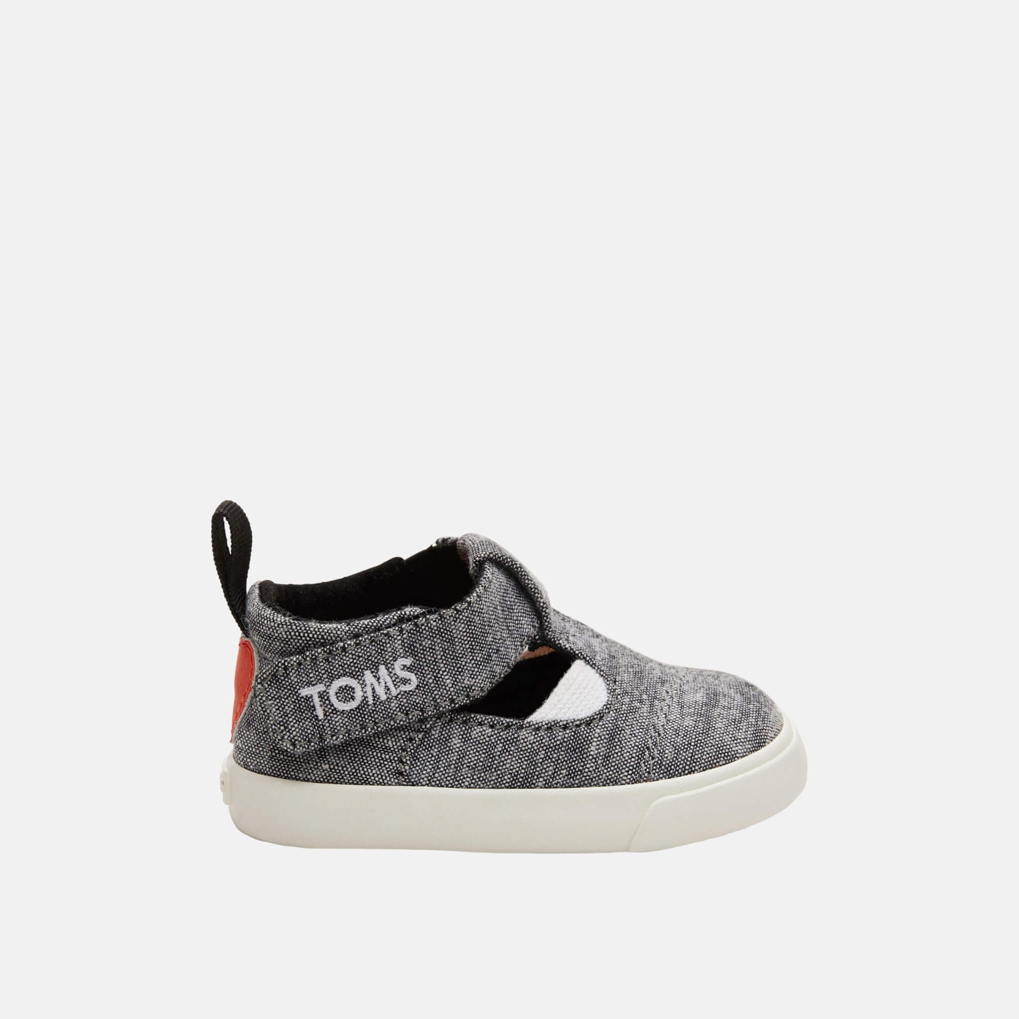 Detské šedé topánočky TOMS Tiny Sweetheart Early Walker Joon Flats