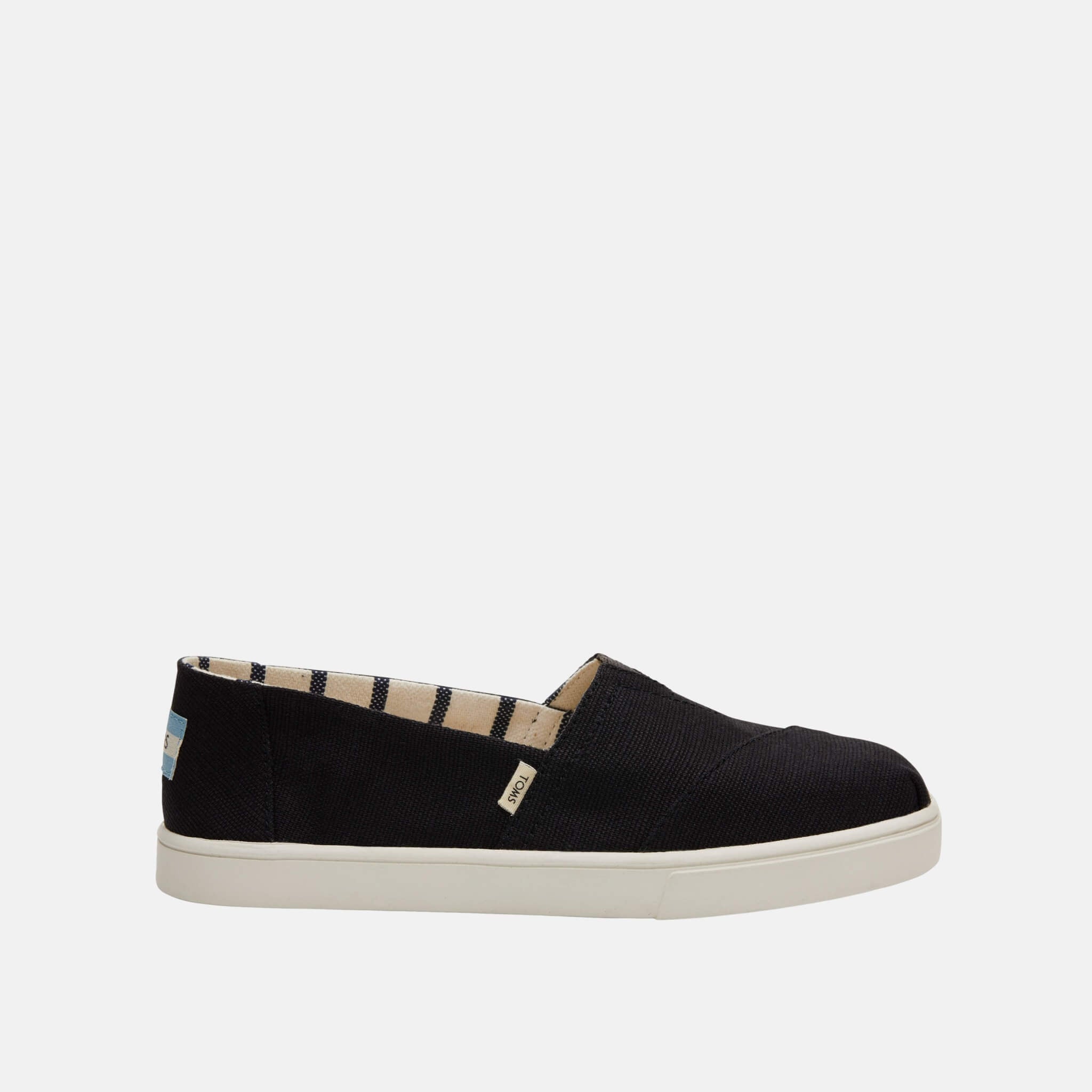 Dámske čierne TOMS Heritage Cupsole Alparagatas
