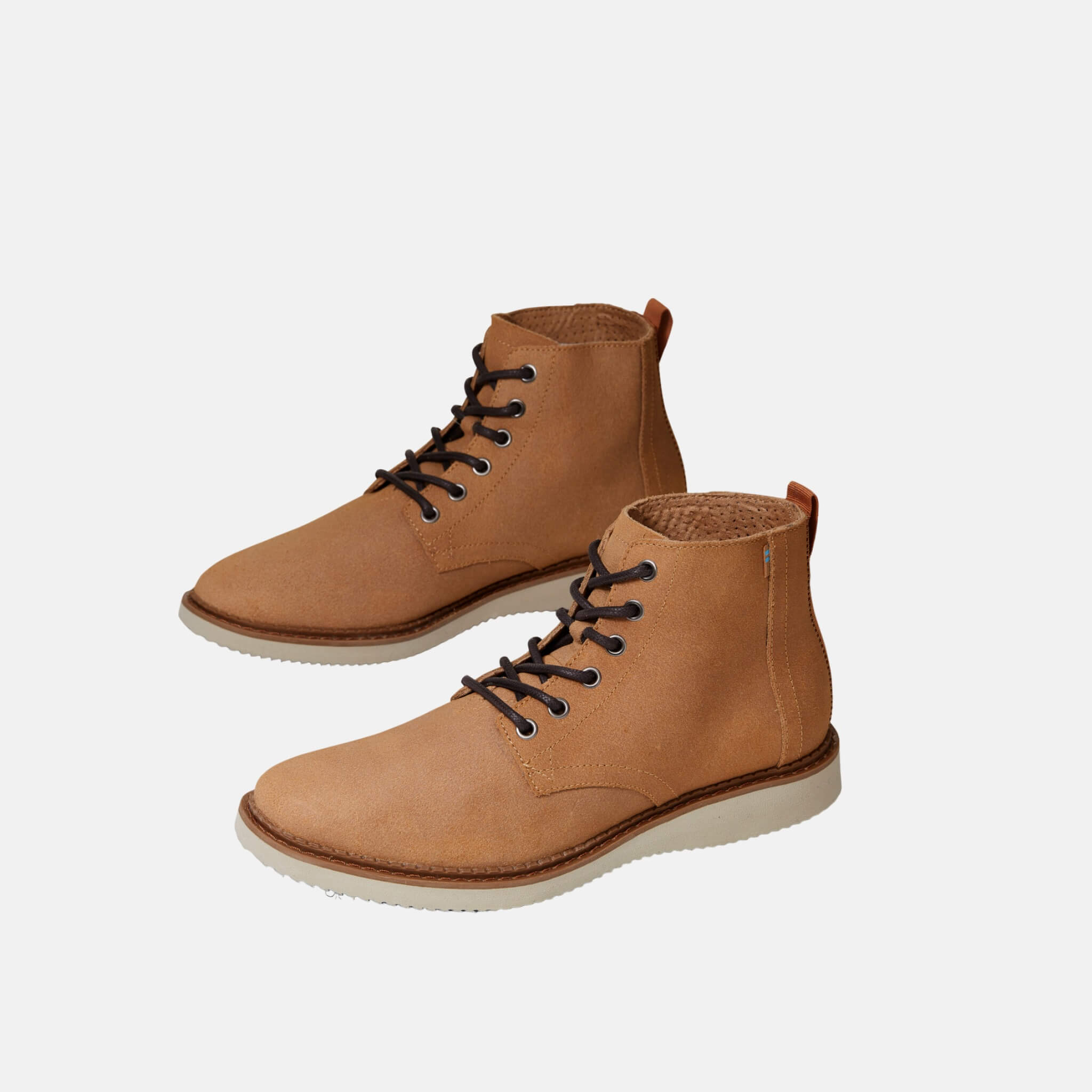 Pánske hnedé semišové členkové topánky TOMS Porter