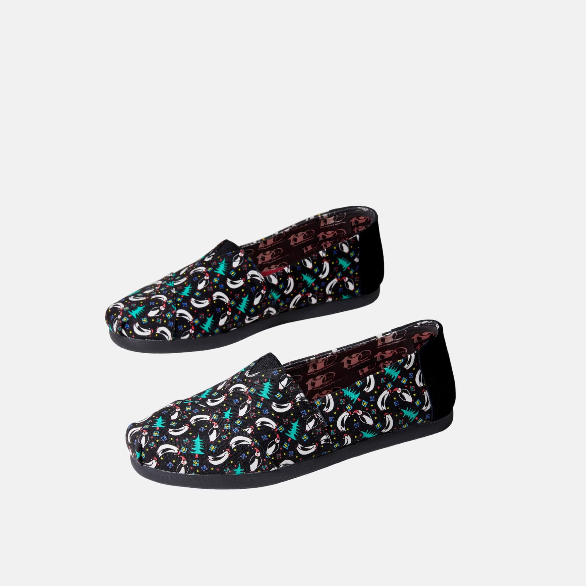 Pánske čierne espadrilky s tučniakmi TOMS Alpargata