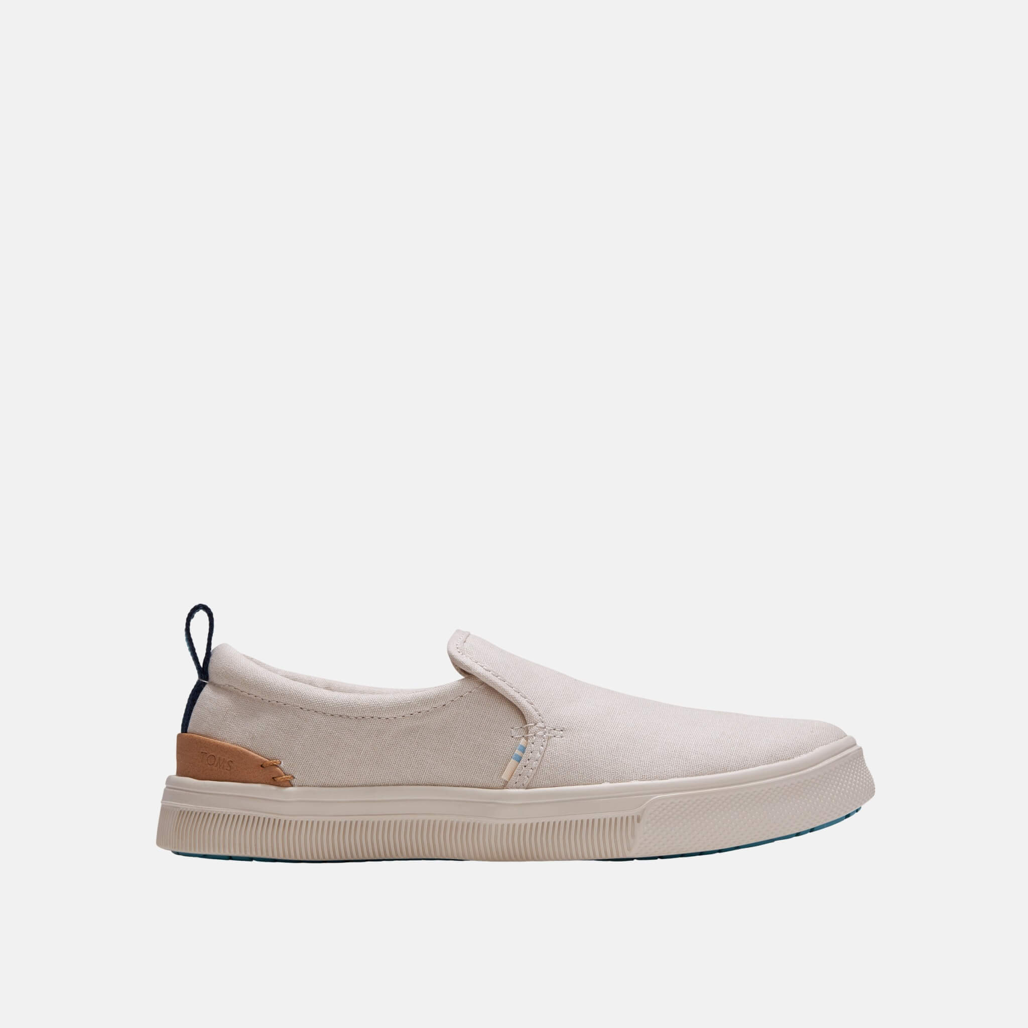Dámske biele TOMS TRVL LITE Slip-on