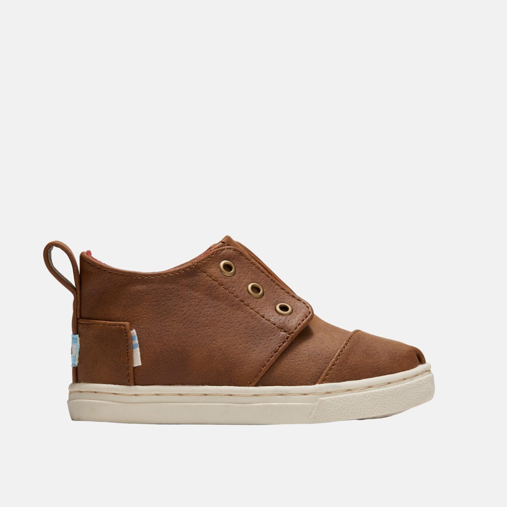 Detské hnedé tenisky TOMS Tiny Botas Cupsole