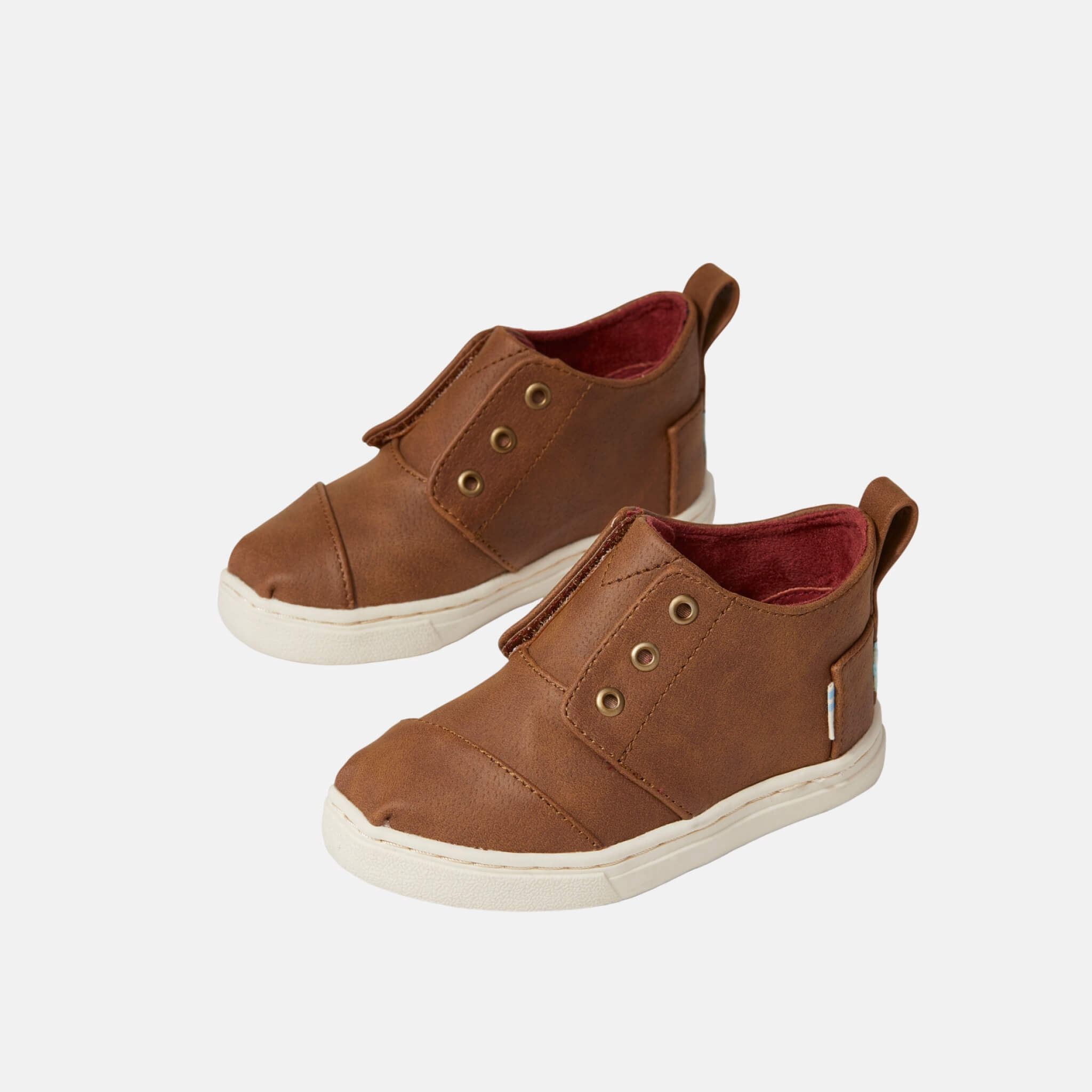 Detské hnedé tenisky TOMS Tiny Botas Cupsole