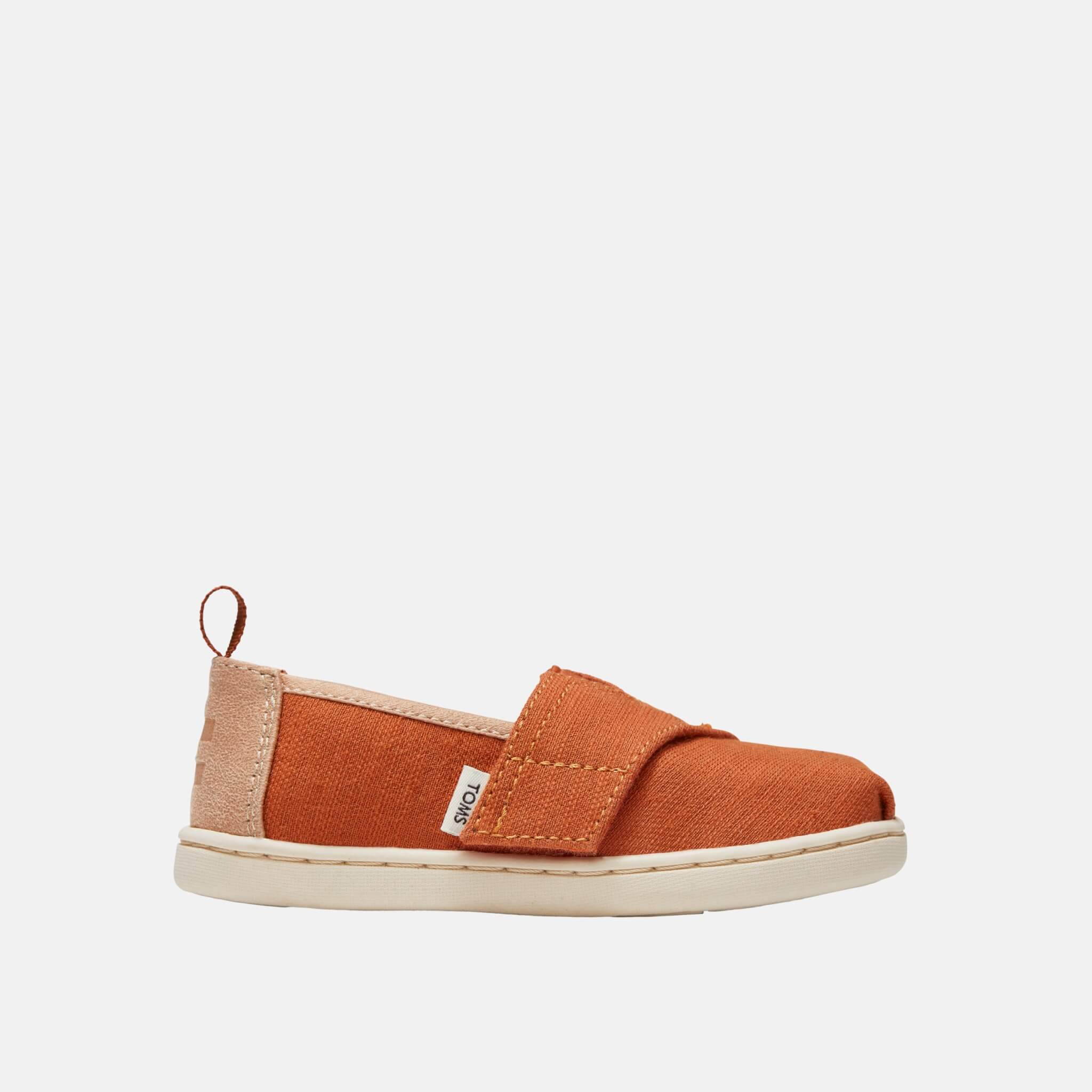 Detské hnedé espadrilky TOMS Tiny Alpargata