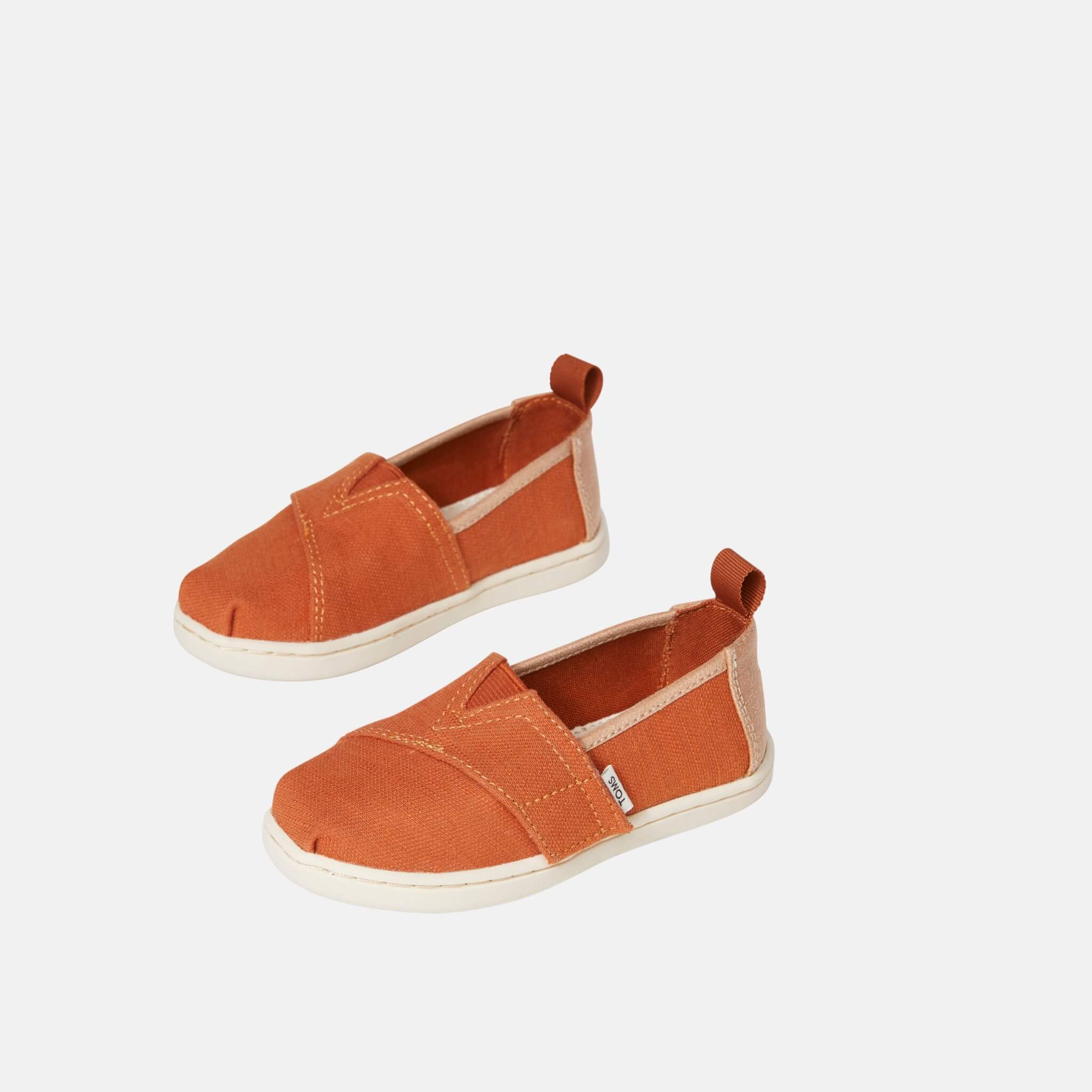 Detské hnedé espadrilky TOMS Tiny Alpargata