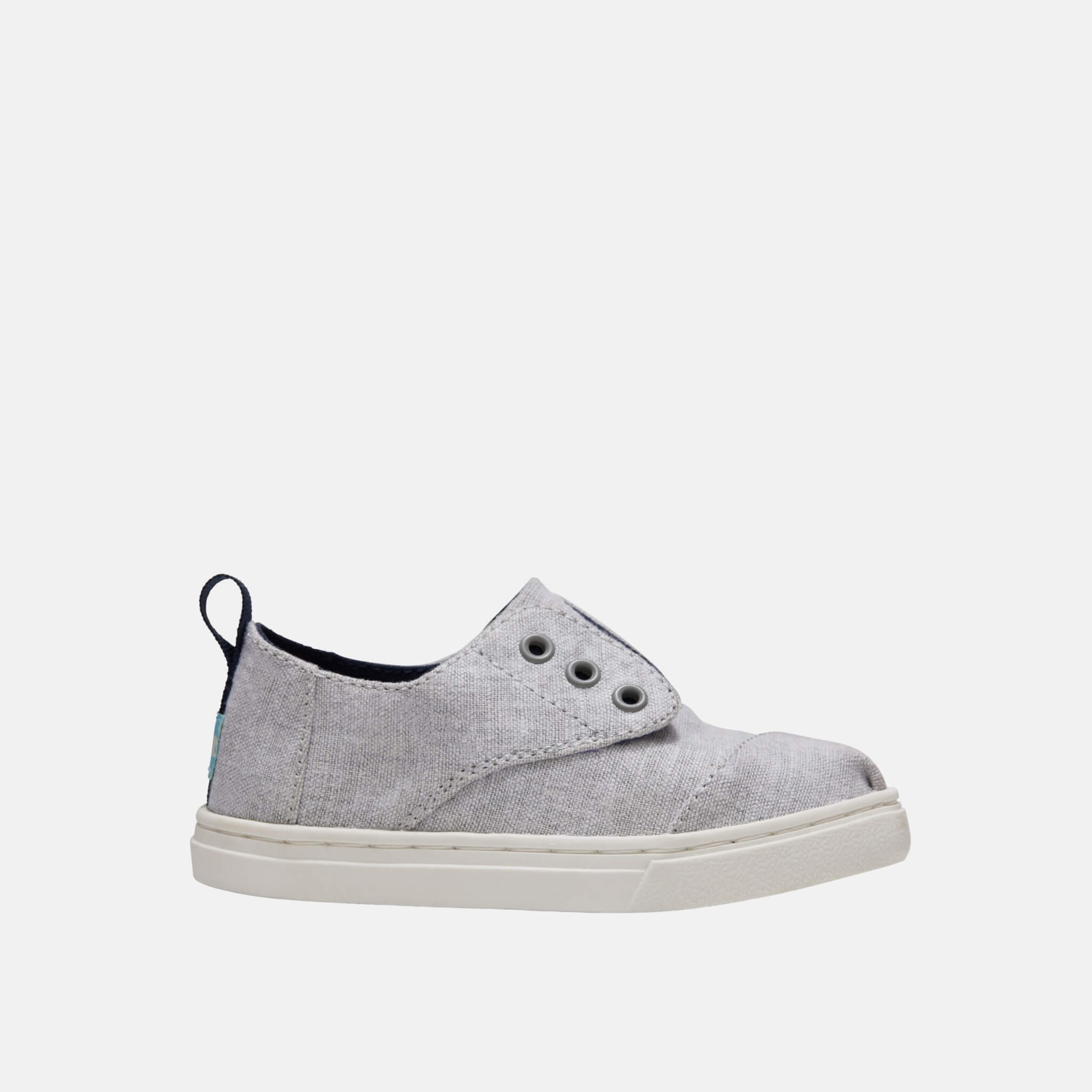 Detské šedé tenisky TOMS Tiny Cordones Cupsole