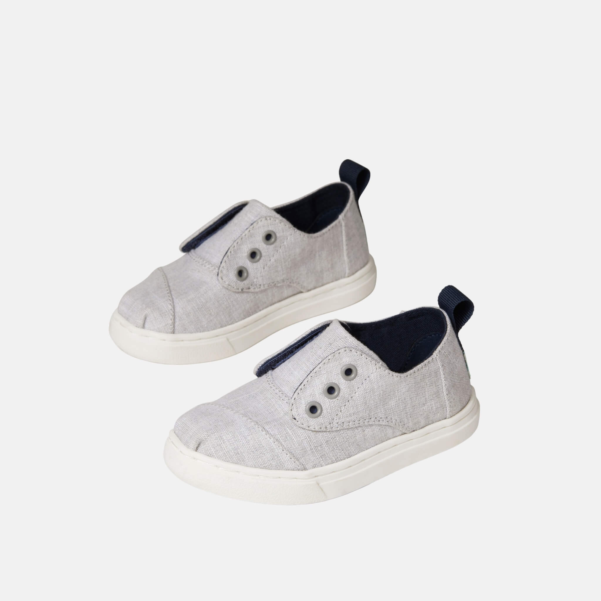 Detské šedé tenisky TOMS Tiny Cordones Cupsole
