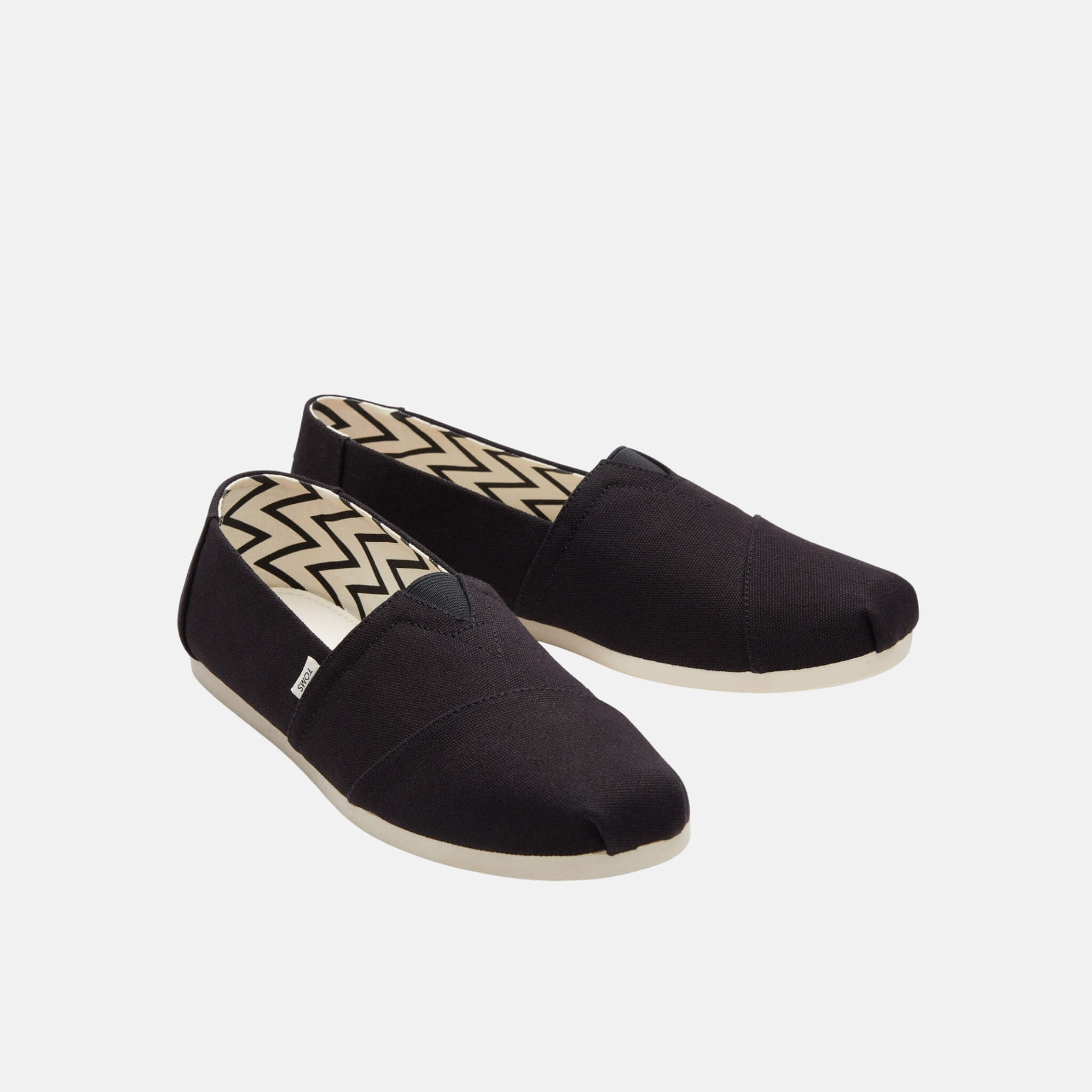 Pánske čierne espadrilky TOMS Alpargata