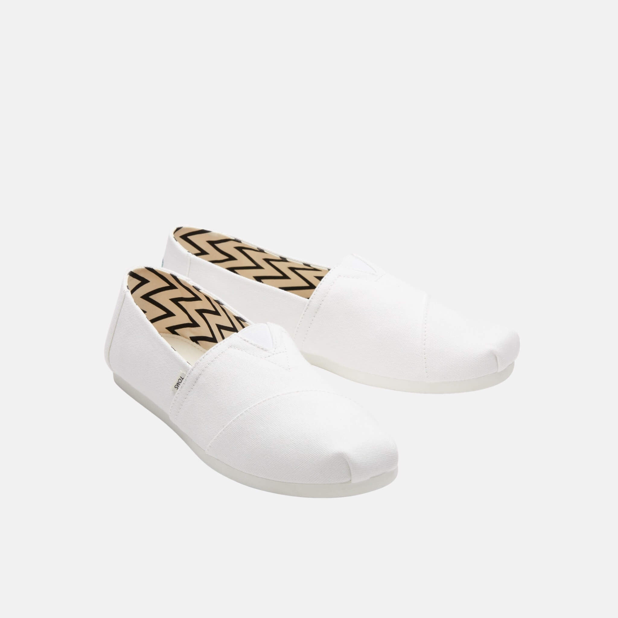 Pánske biele espadrilky TOMS Alpargata