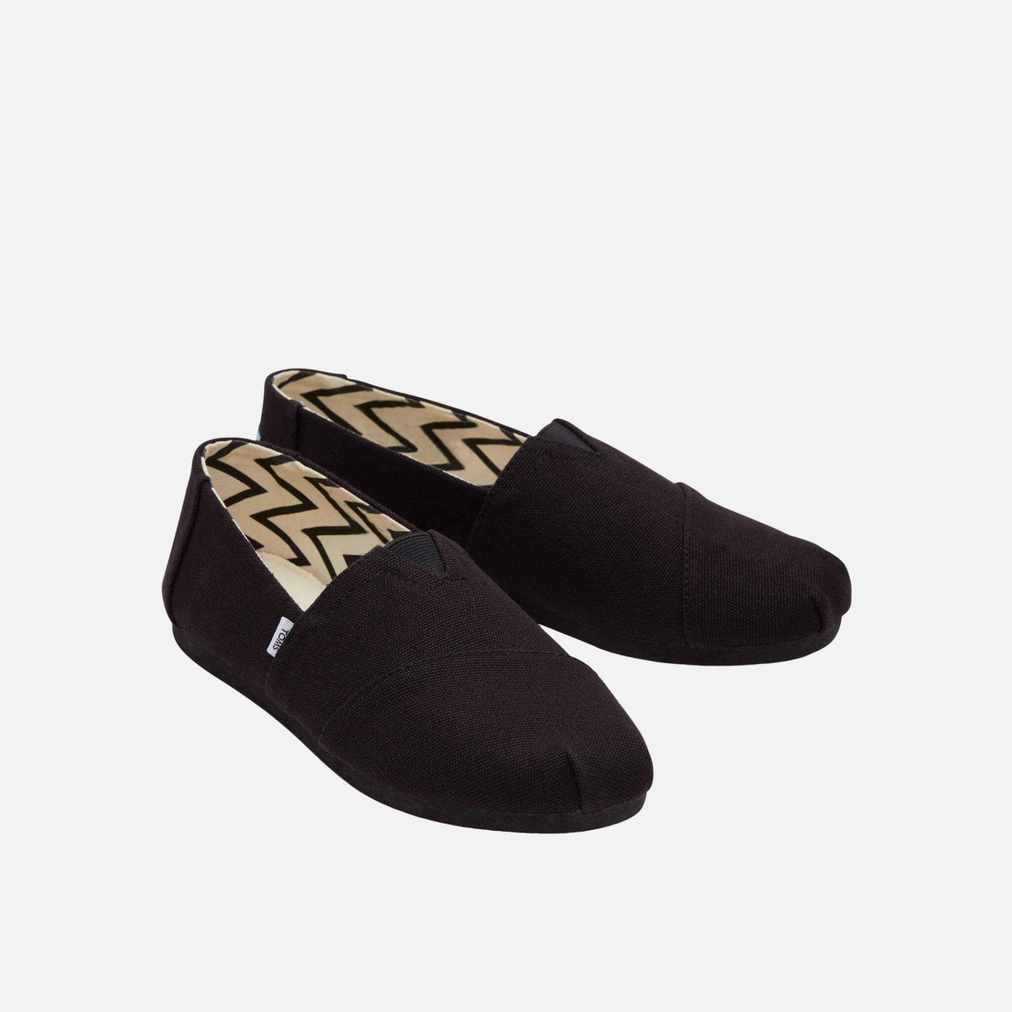 Dámske čierne espadrilky TOMS Alpargata