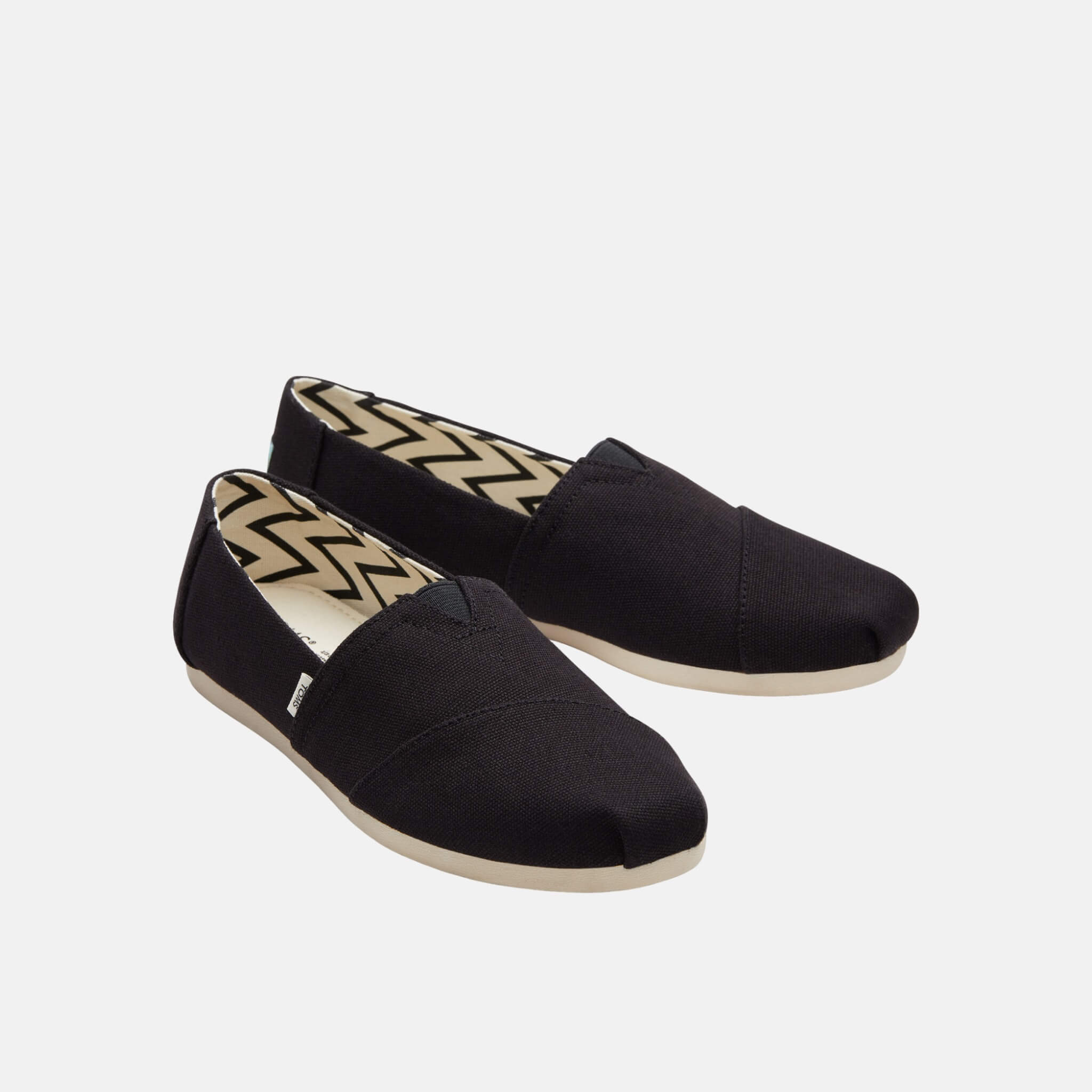 Dámske čierne espadrilky TOMS Alpargata