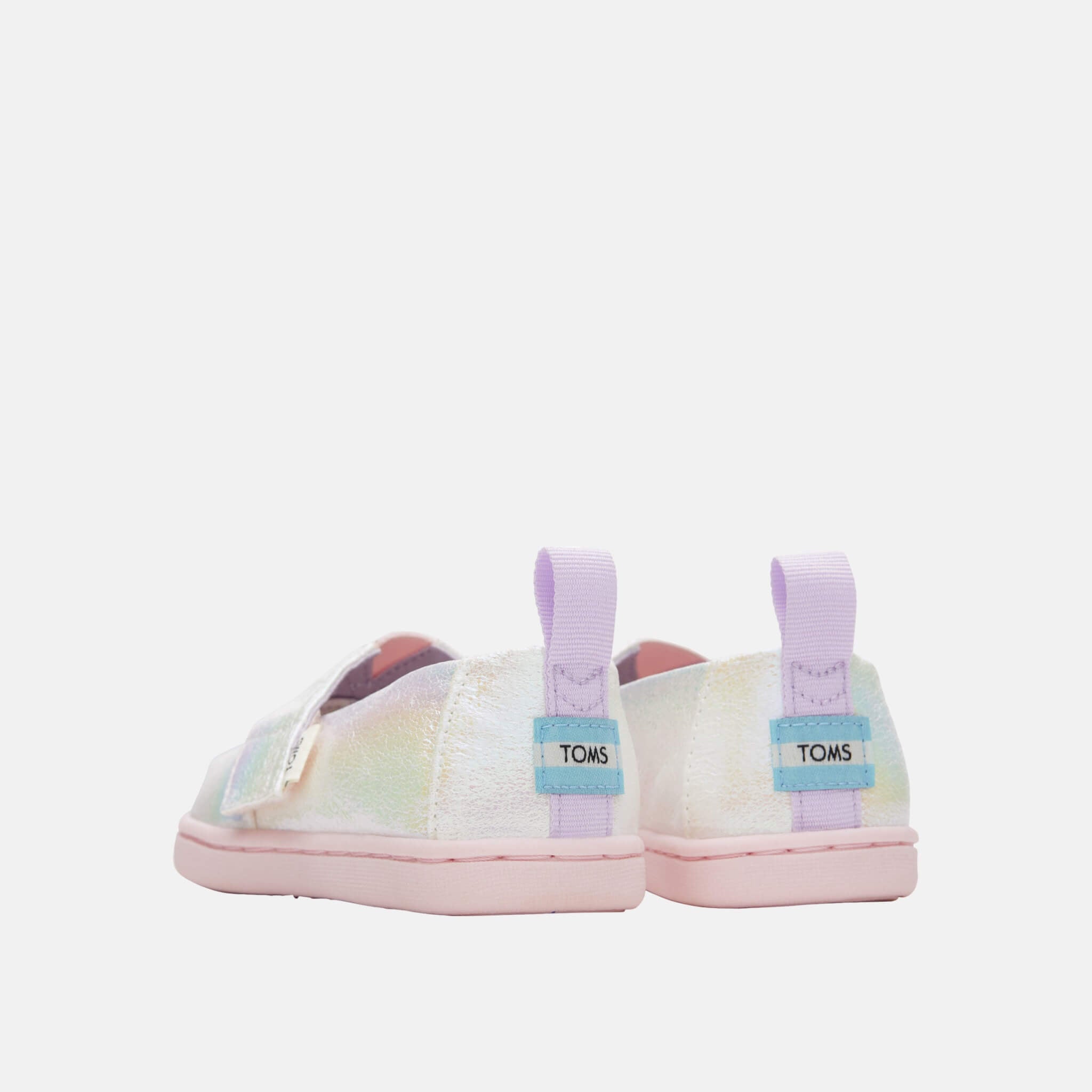 Detské biele espadrilky TOMS Tiny Alpargata