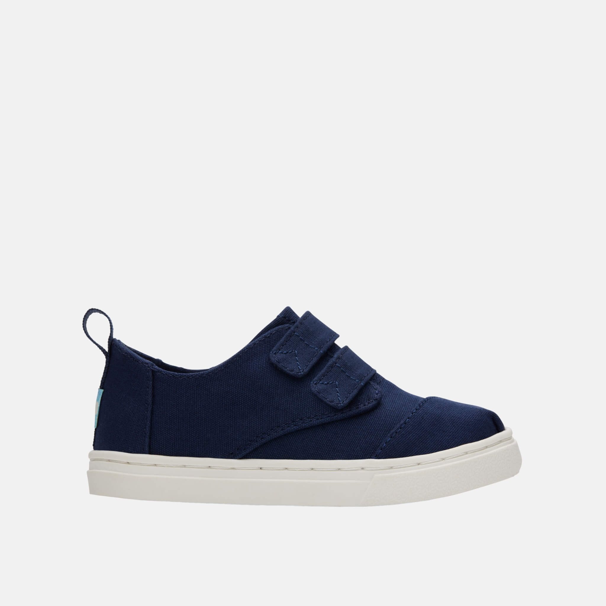 Detské modré tenisky TOMS Tiny Cordones Cupsole Double Strap