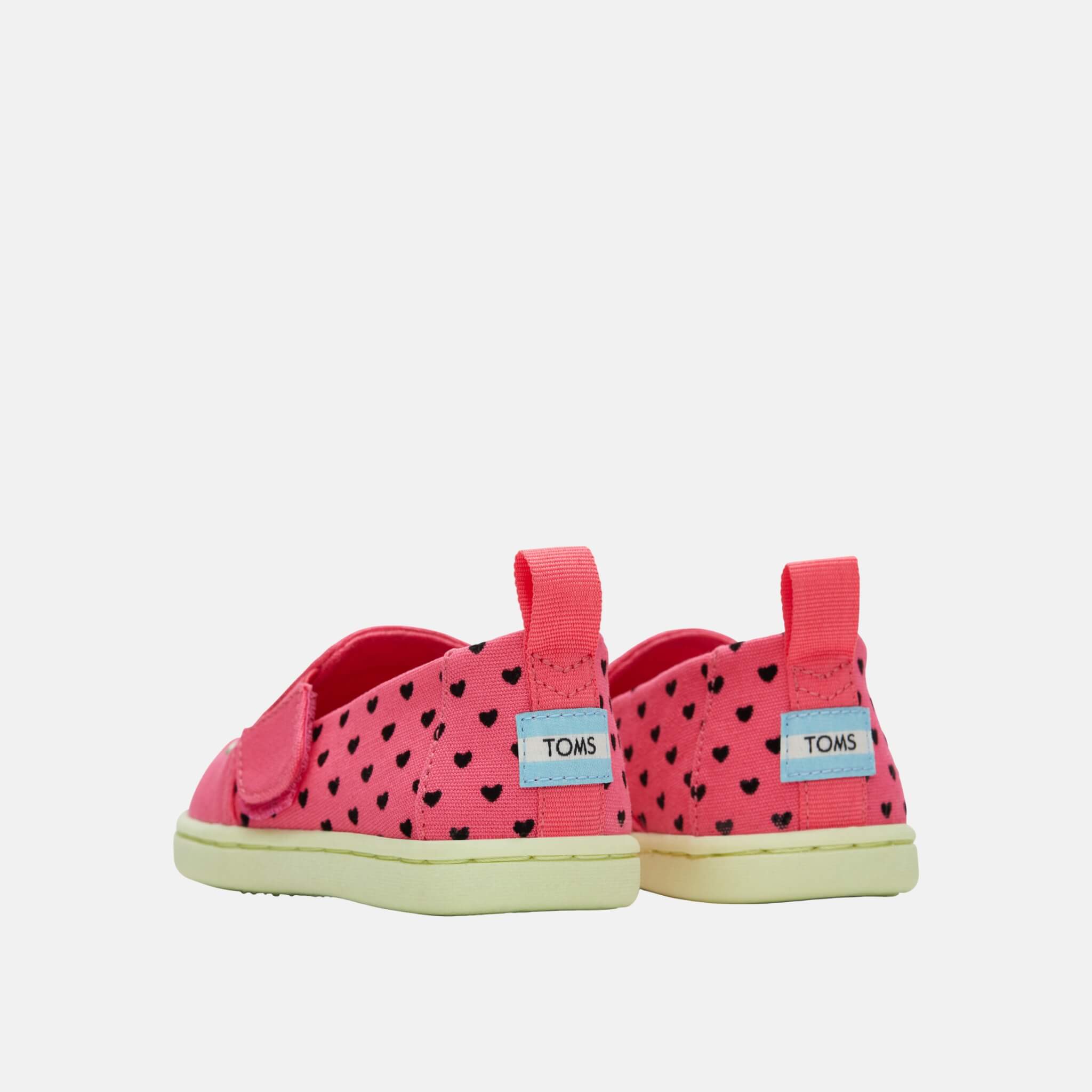 Detské ružové espadrilky TOMS Tiny Alpargata Twin Gore