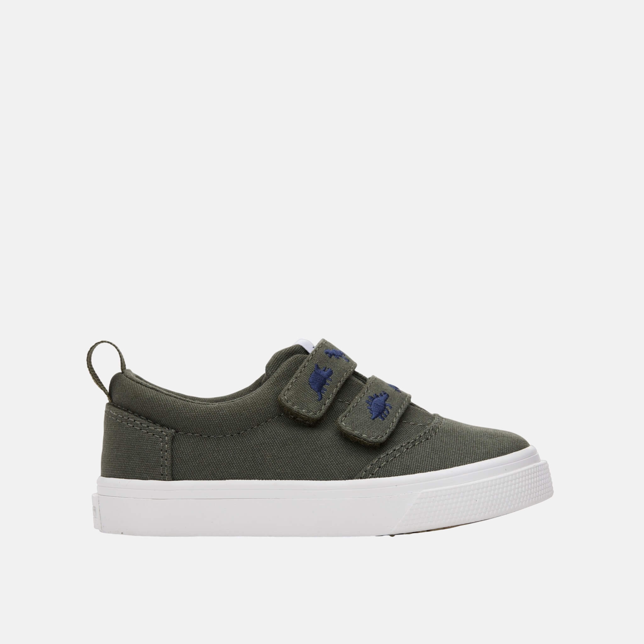 Detské zelené tenisky TOMS Tiny Fenix Double Strap