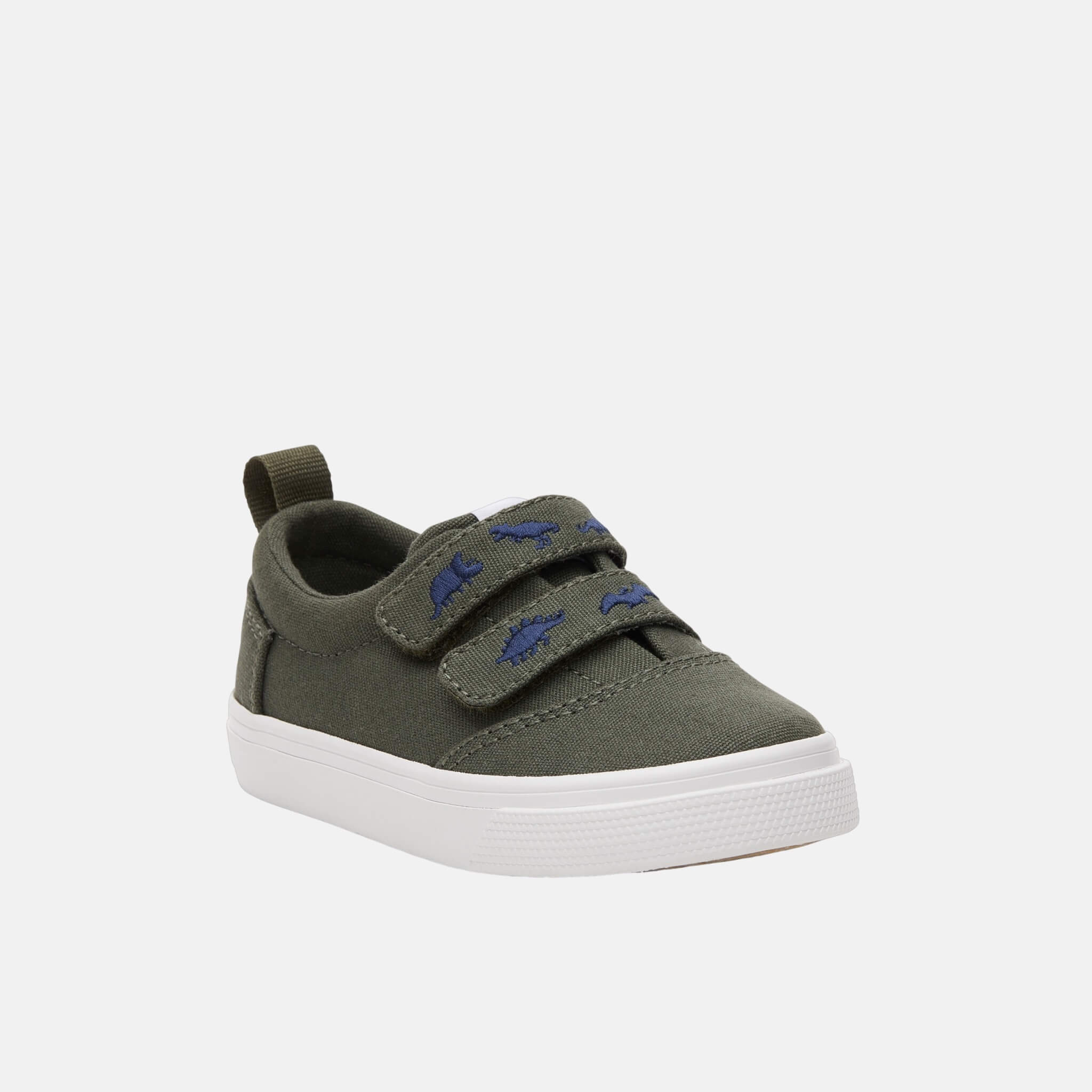 Detské zelené tenisky TOMS Tiny Fenix Double Strap