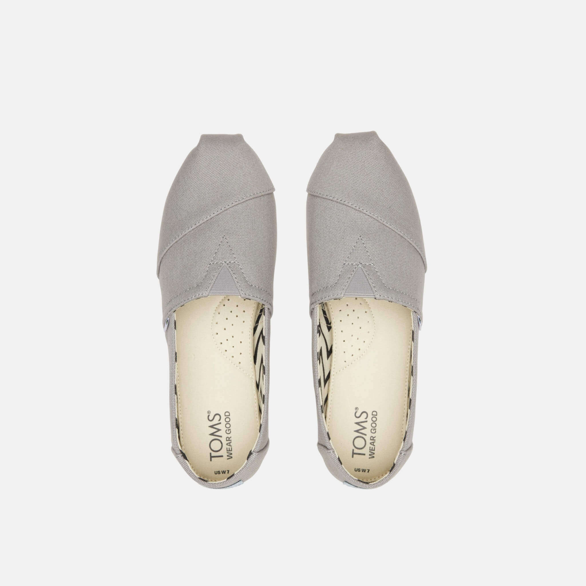 Dámske šedé espadrilky TOMS Alpargata