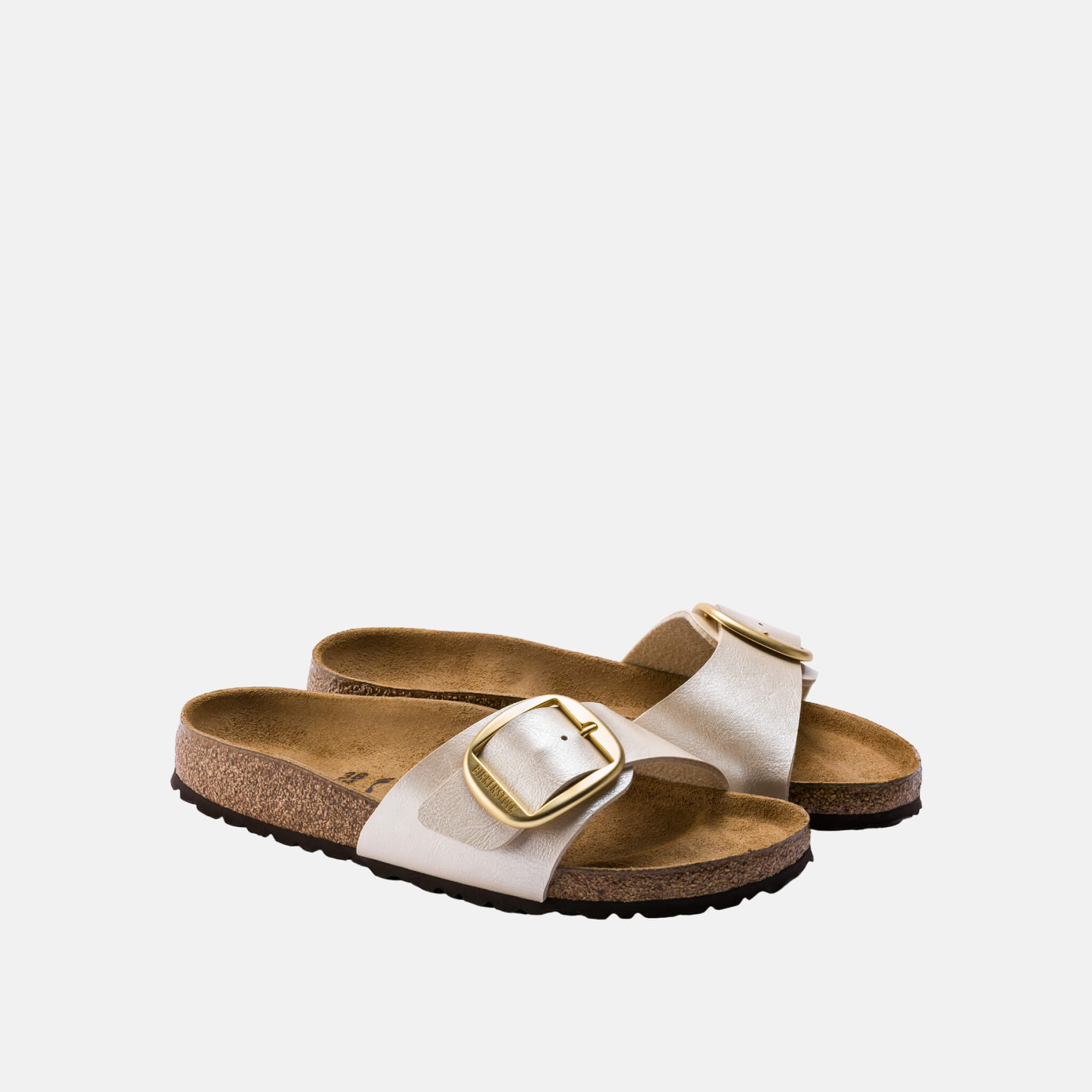 Perleťové Regular Šľapky Birkenstock Madrid Big Buckle Graceful