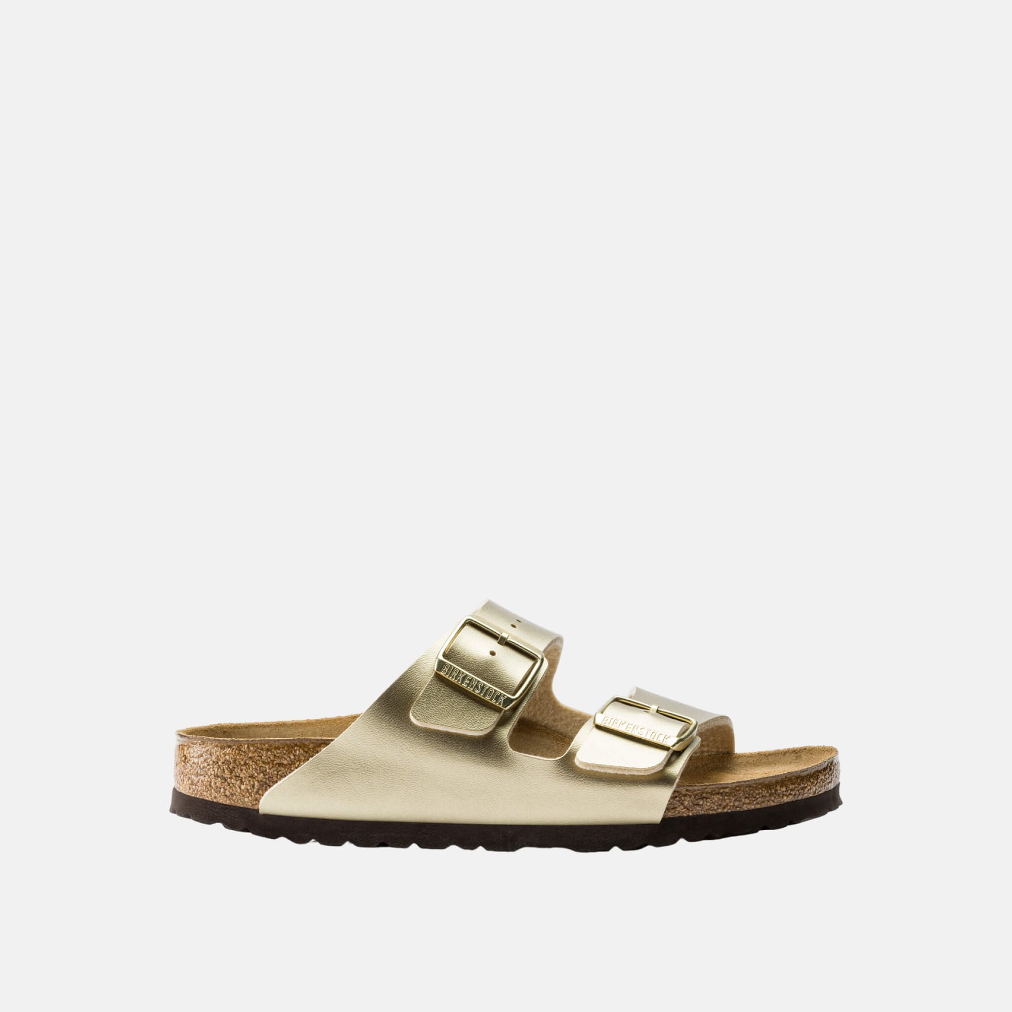 Zlaté Regular šľapky Birkenstock Arizona Birko-Flor