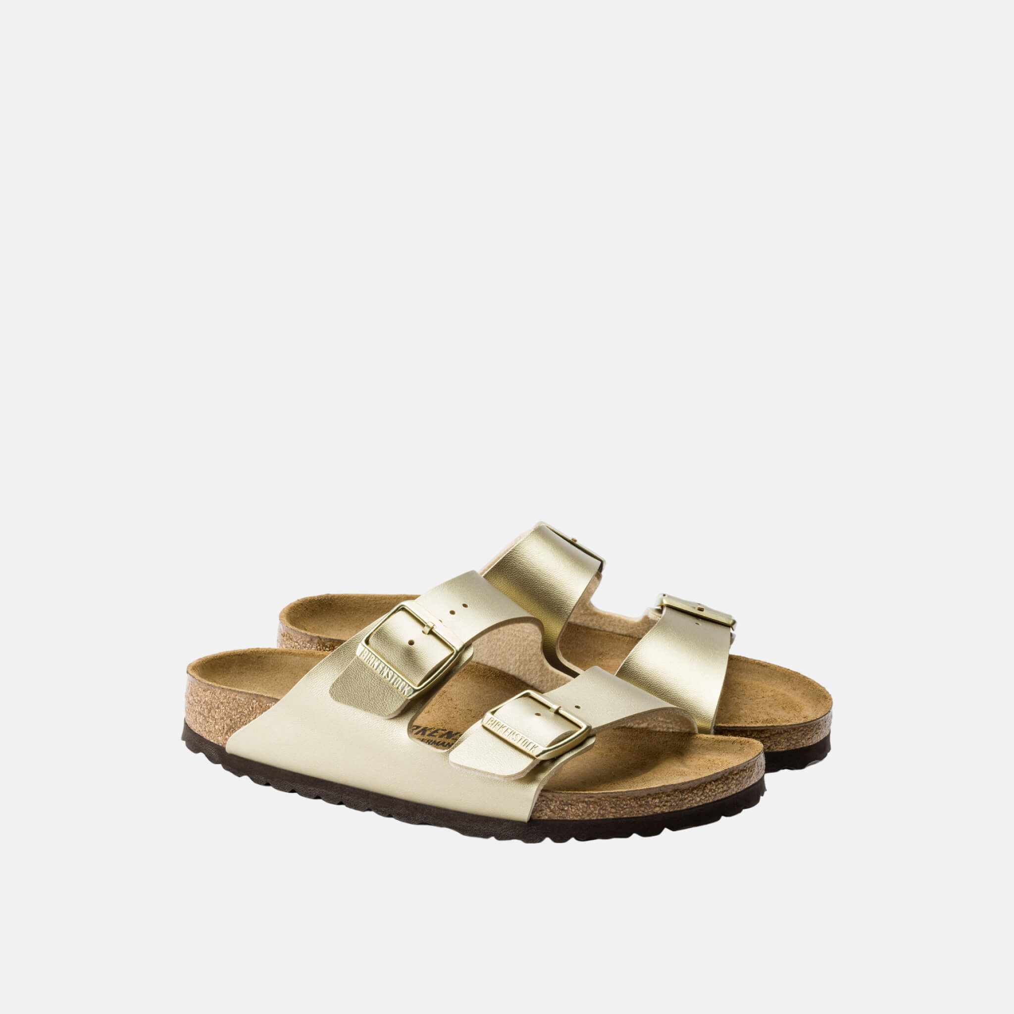 Zlaté Regular šľapky Birkenstock Arizona Birko-Flor