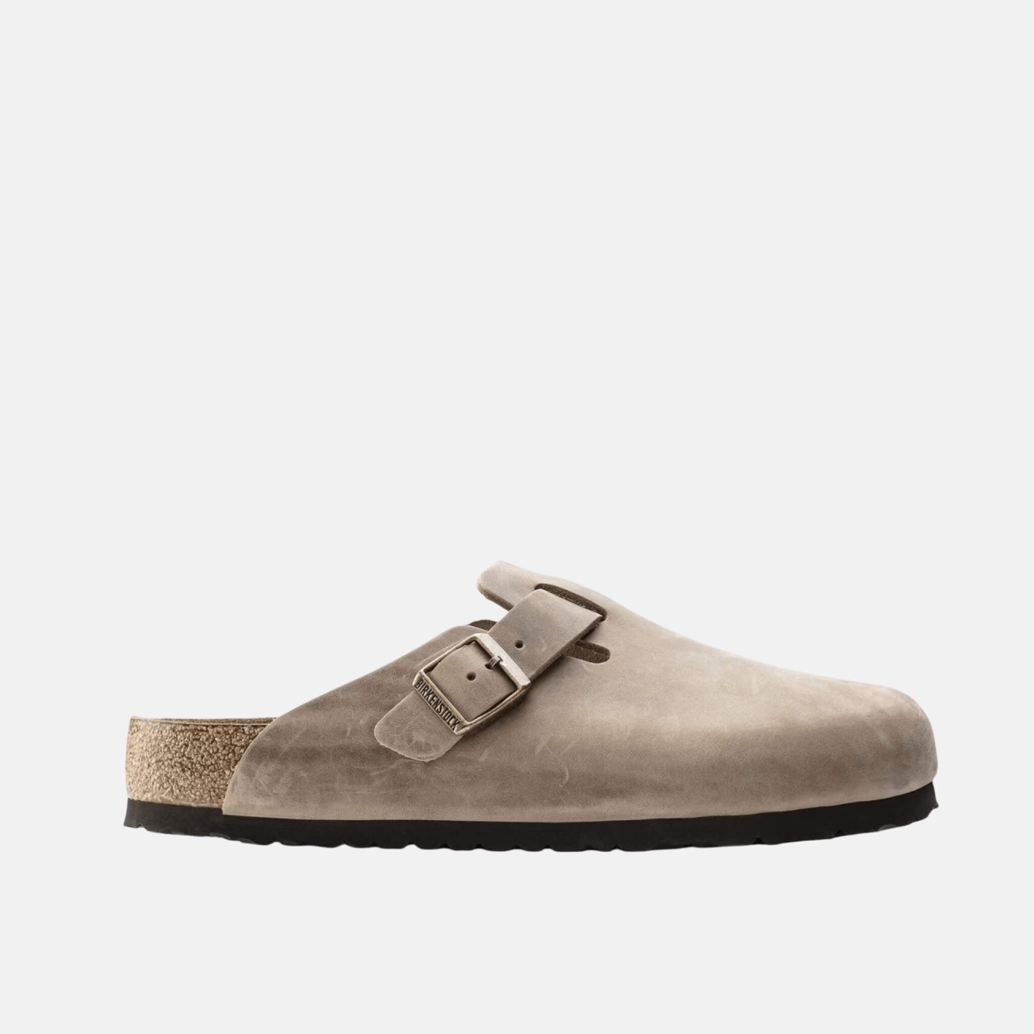 Hnedé Regular Šľapky Boston Soft Footbed Natural Leather Oiled