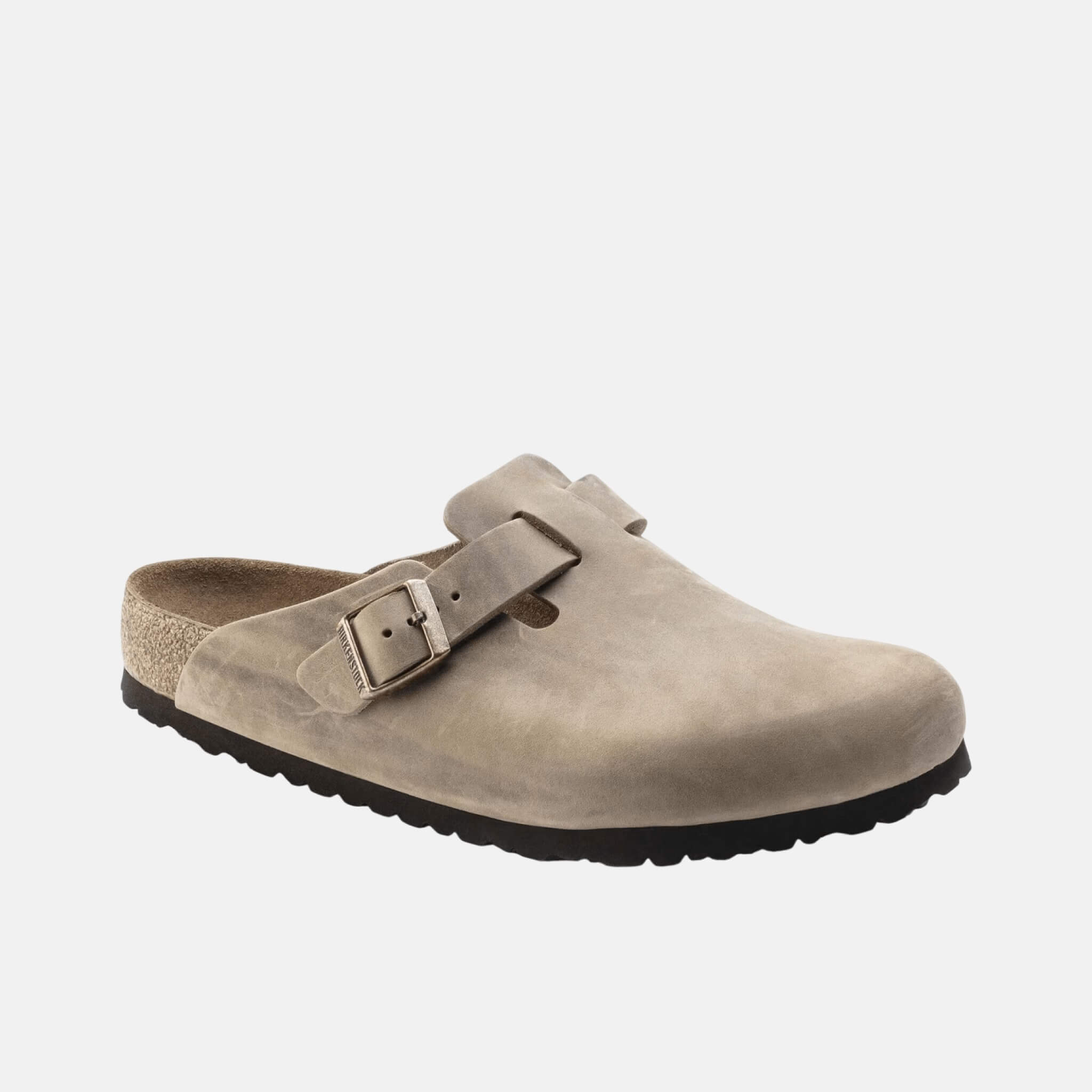 Hnedé Regular Šľapky Boston Soft Footbed Natural Leather Oiled