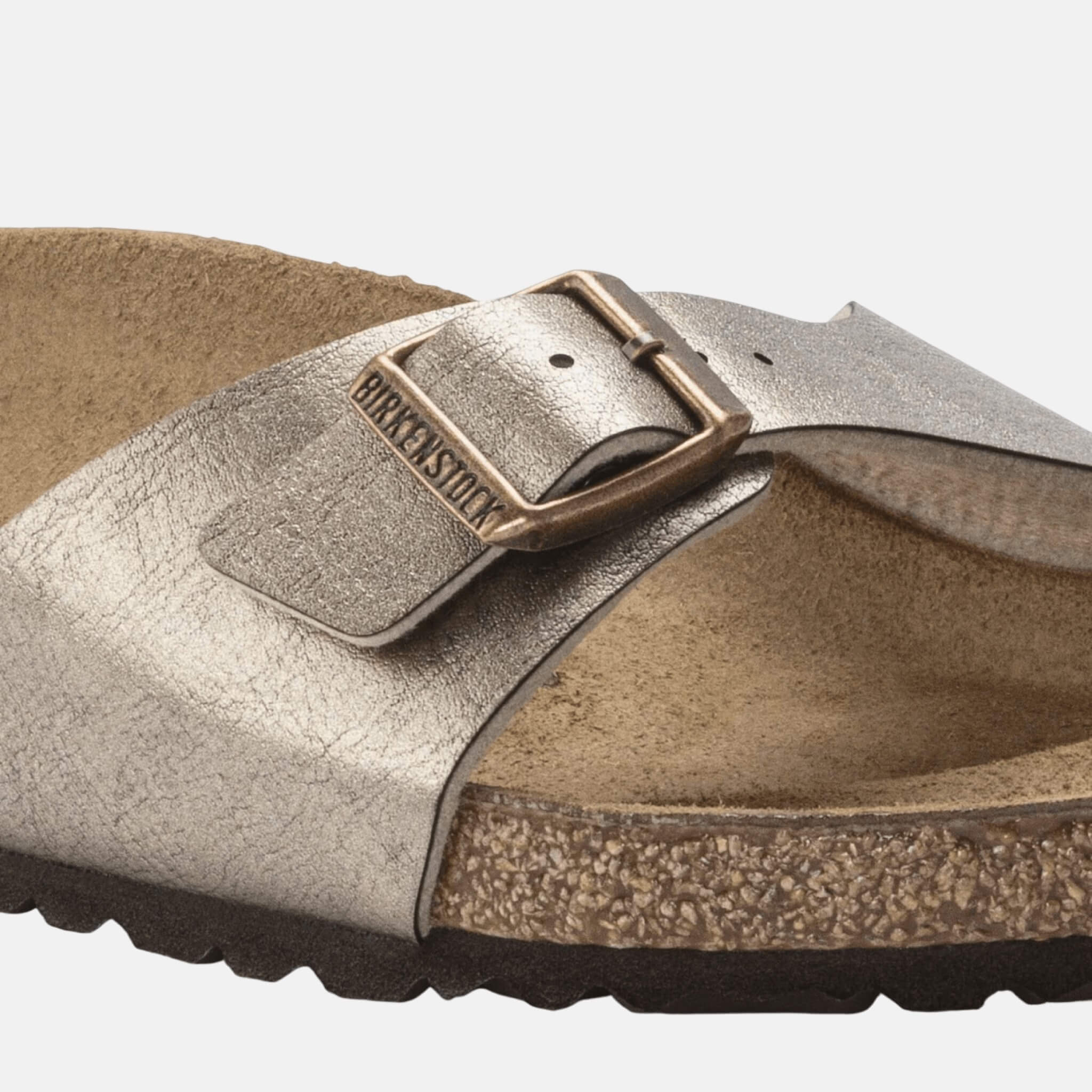 Zlaté Regular šľapky Birkenstock Madrid Birko-Flor Graceful