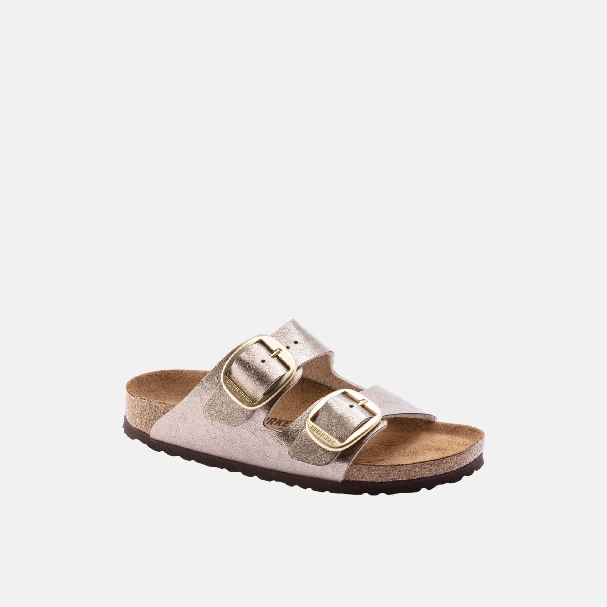 Zlaté Regular Šľapky Birkenstock Arizona Big Buckle Graceful