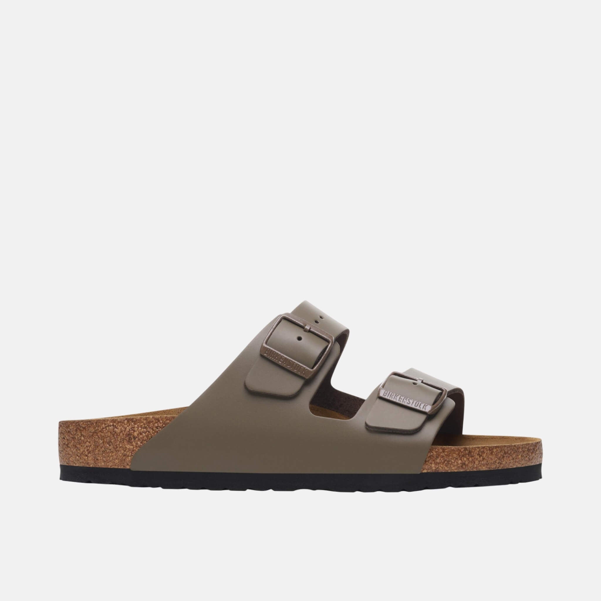 Hnedé Regular Šľapky Arizona Natural Leather