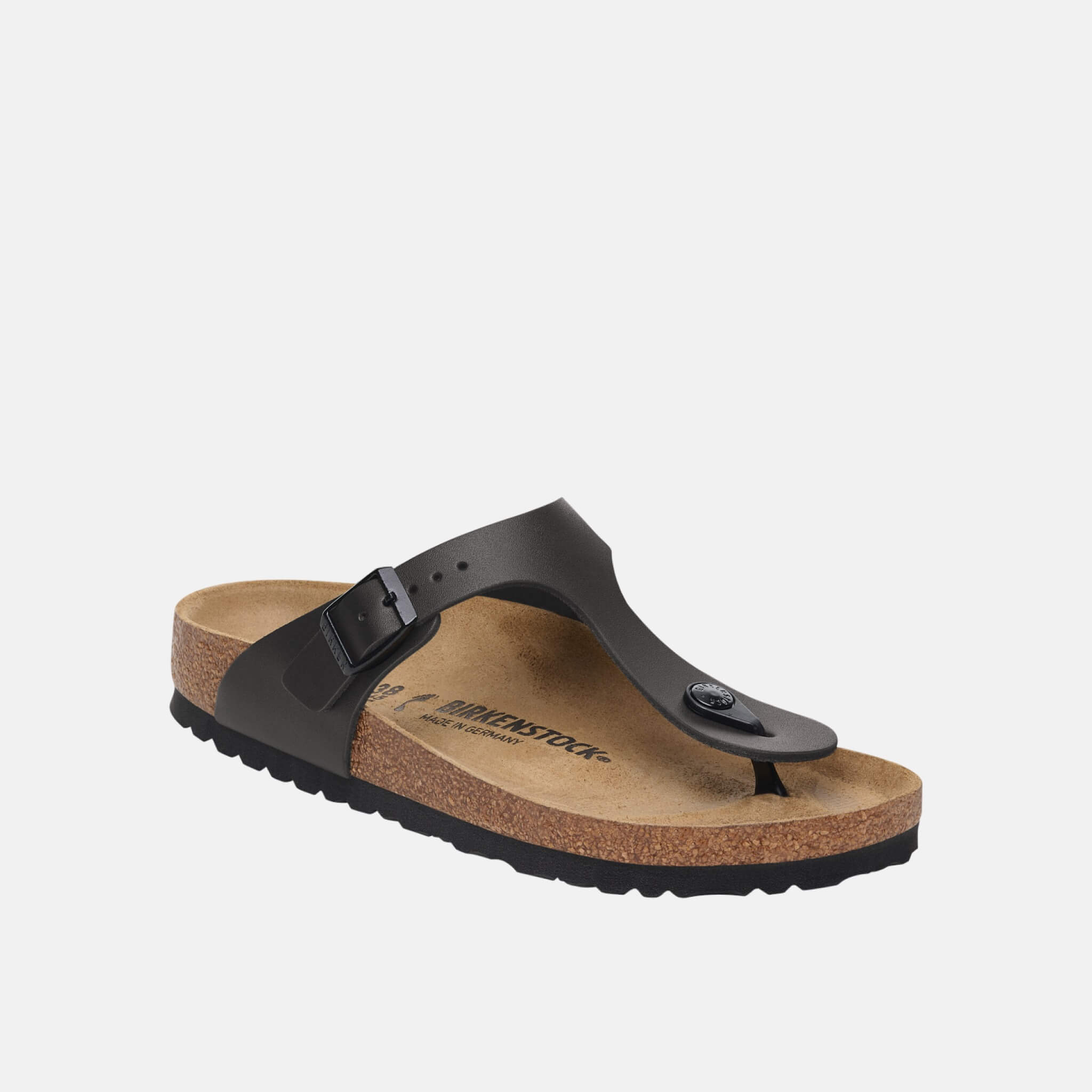 Čierne Regular Žabky Gizeh Natural Leather