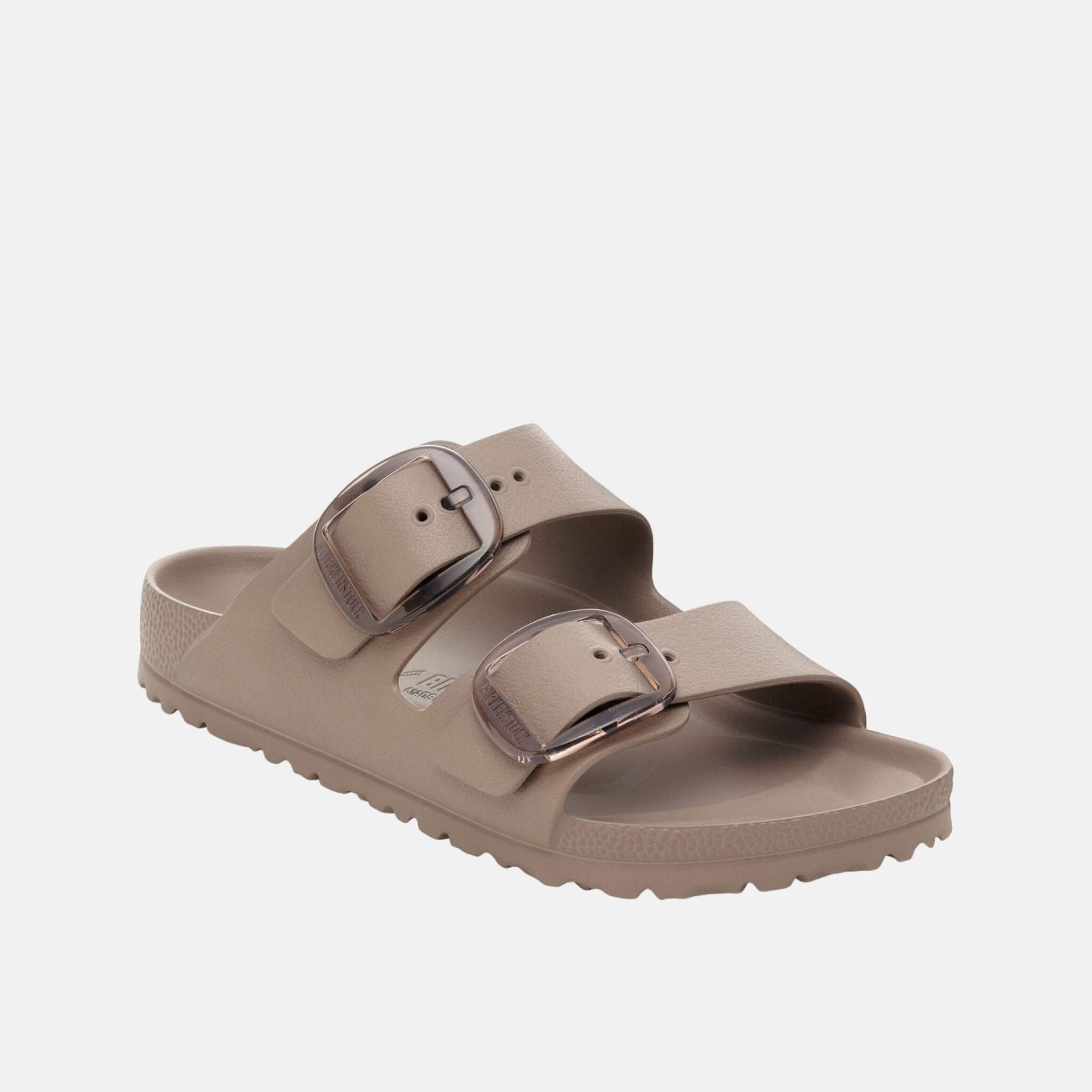 Béžové narrow šľapky Arizona Big Buckle EVA