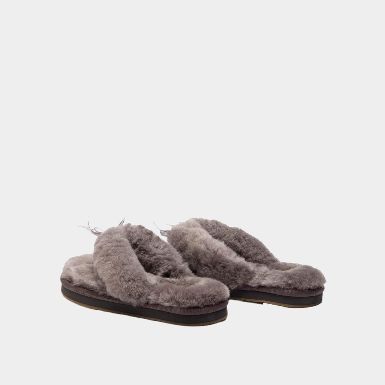 UGG Fluff Flip Flop III Grey