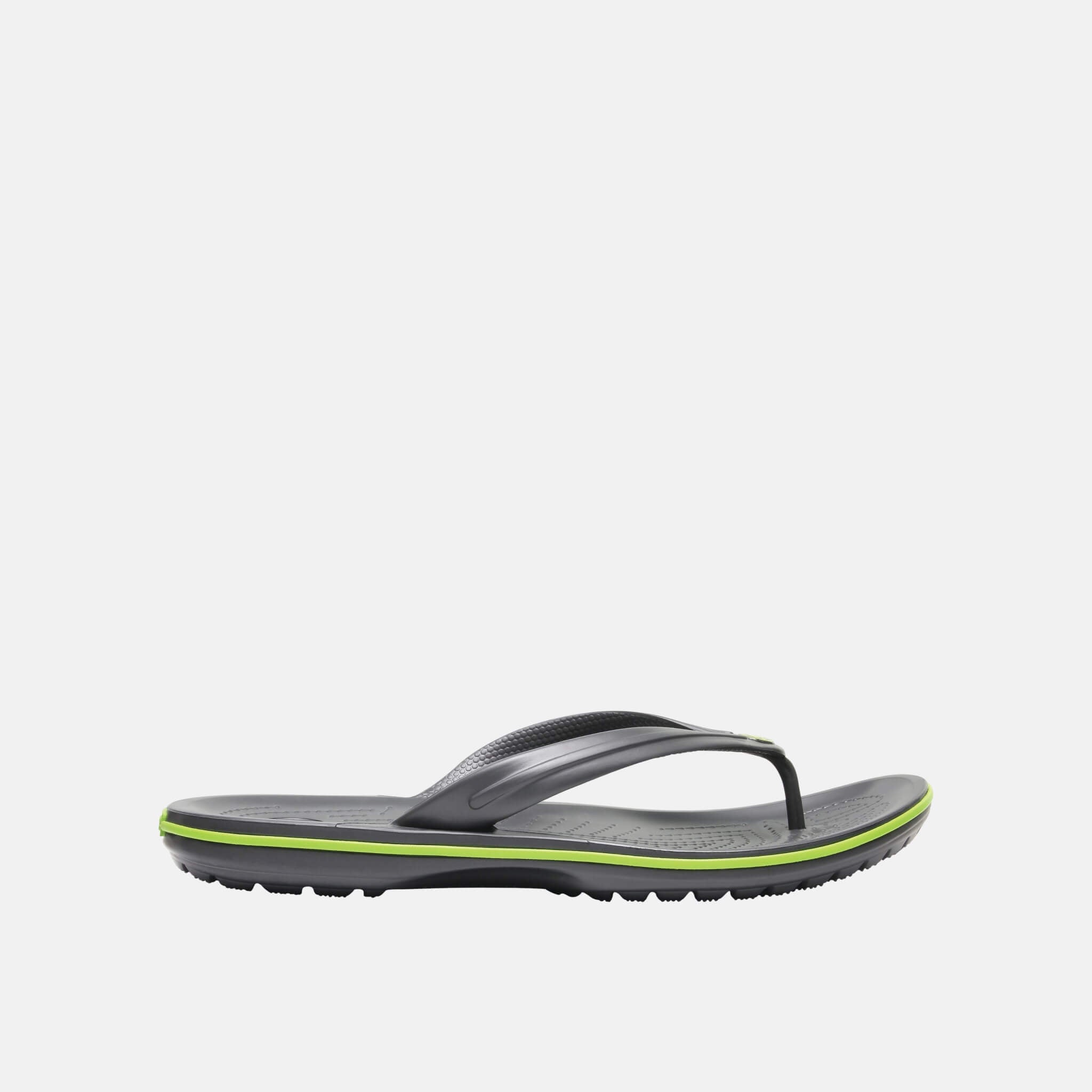Crocband Flip  Graphite/Volt Green
