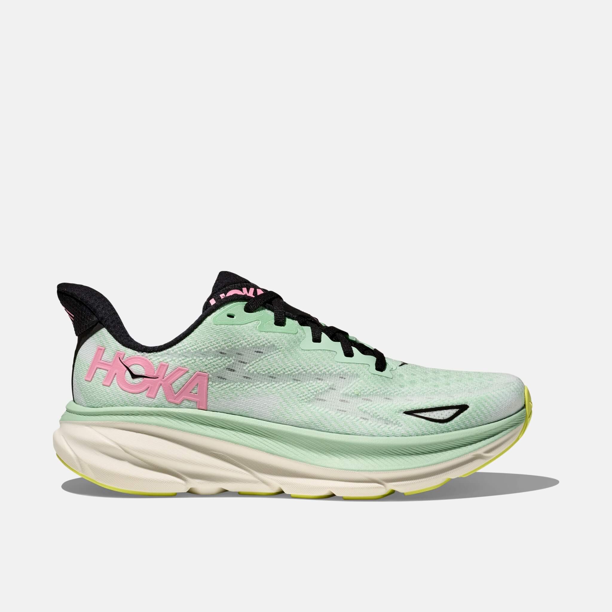 Dámske zelené tenisky Hoka Clifton 9