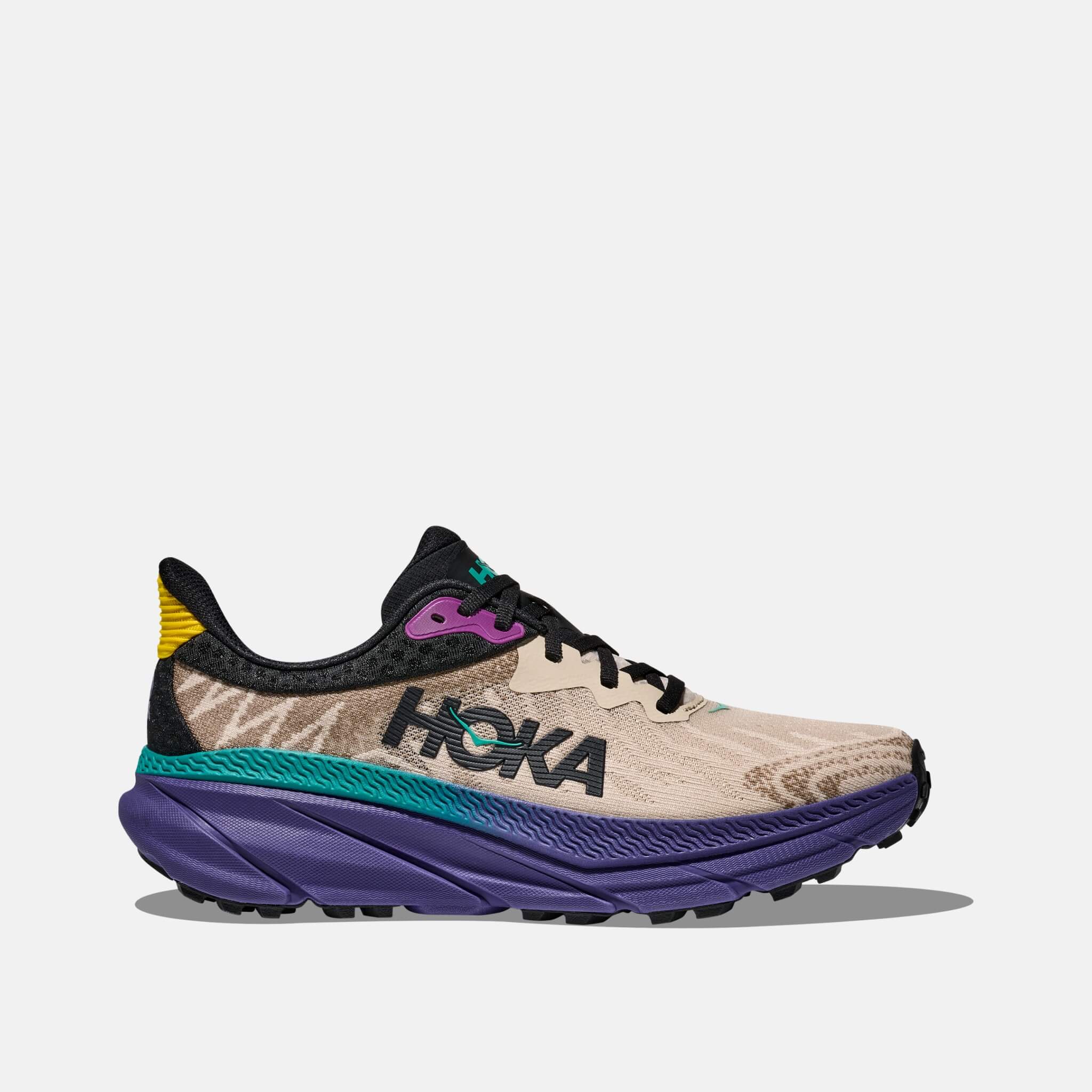 Pánske fialovo-hnedé tenisky Hoka Challenger ATR 7
